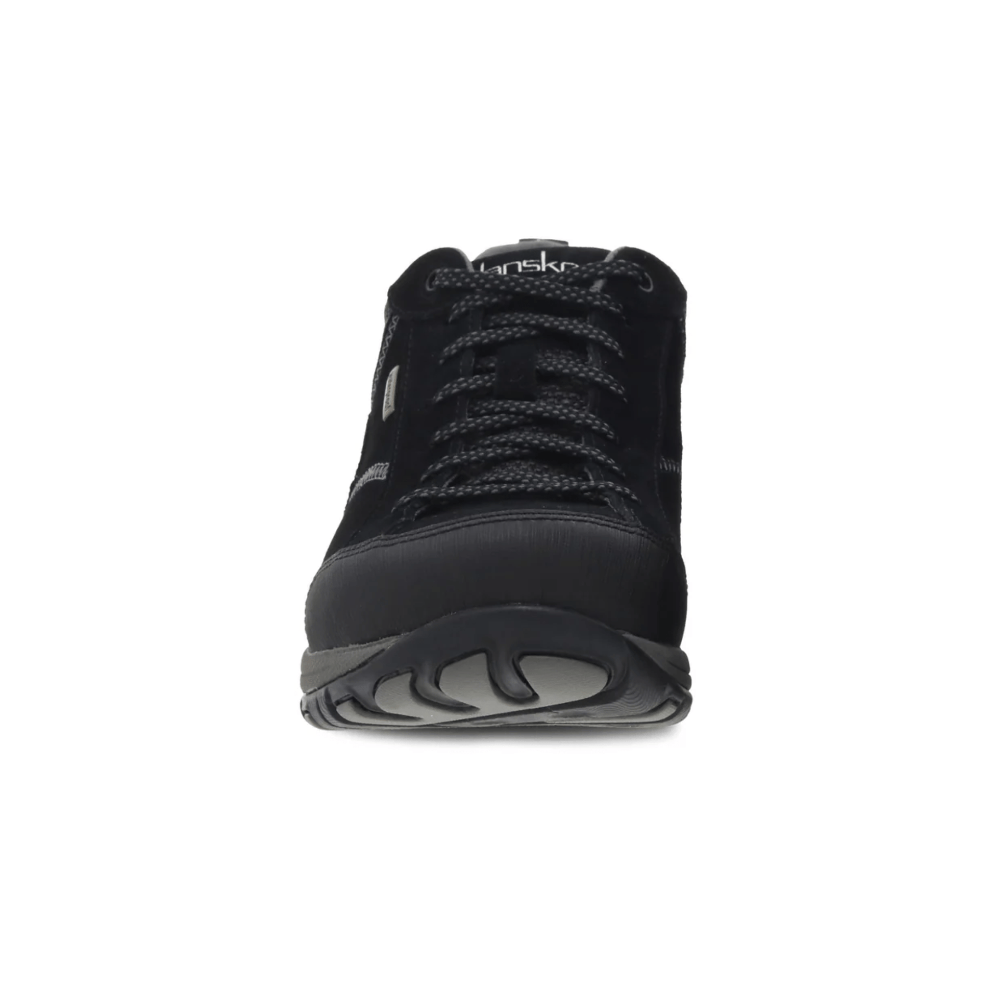 Dansko Women's Paisley Waterproof Sneaker- Black/Black Suede by Lenny's Shoe & Apparel