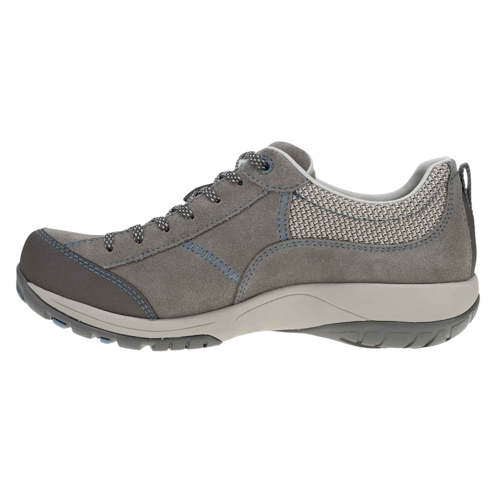 Dansko Women's Paisley Waterproof Sneaker - Grey/Blue Suede