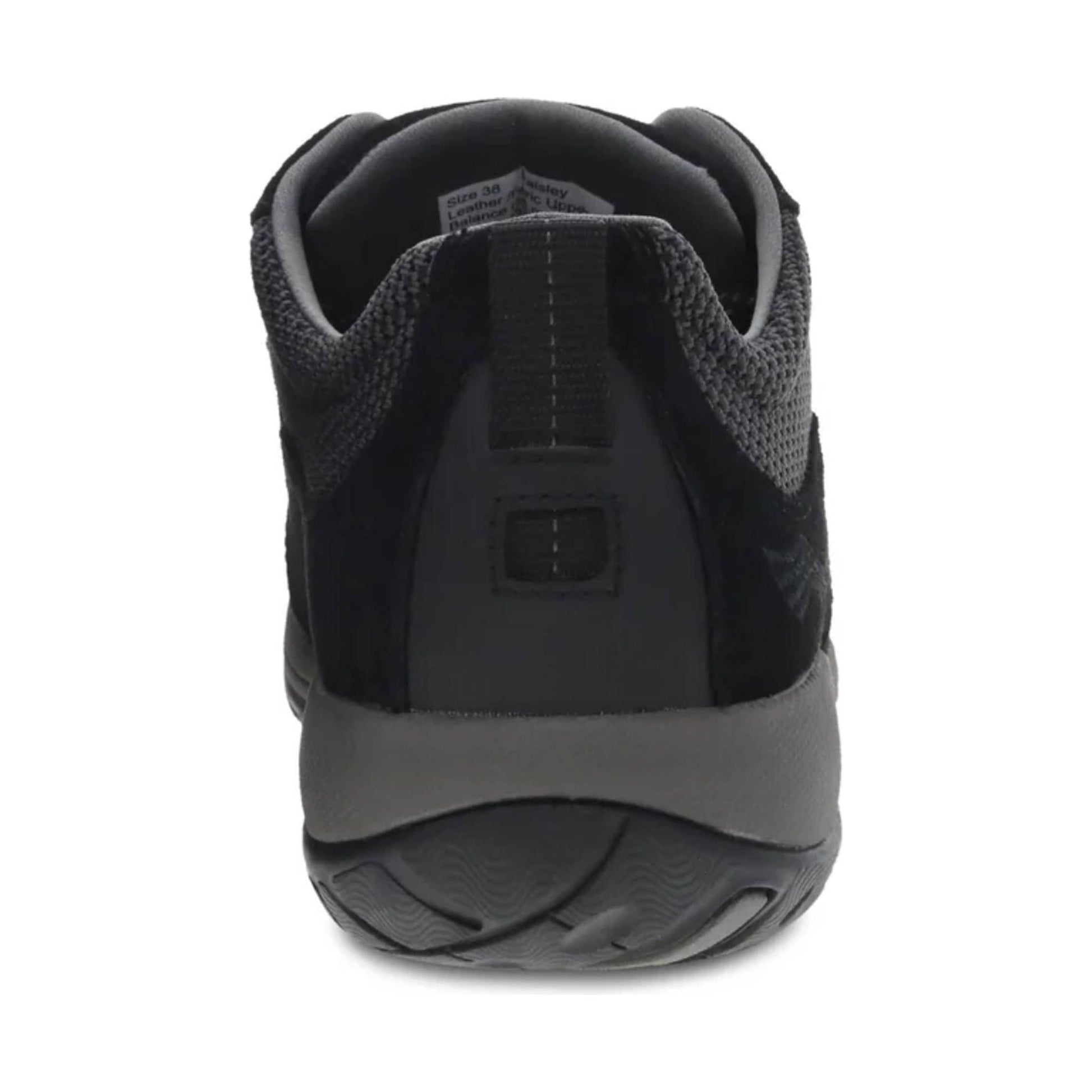 Dansko Women's Paisley Wide Waterproof Sneaker - Black by Lenny's Shoe & Apparel