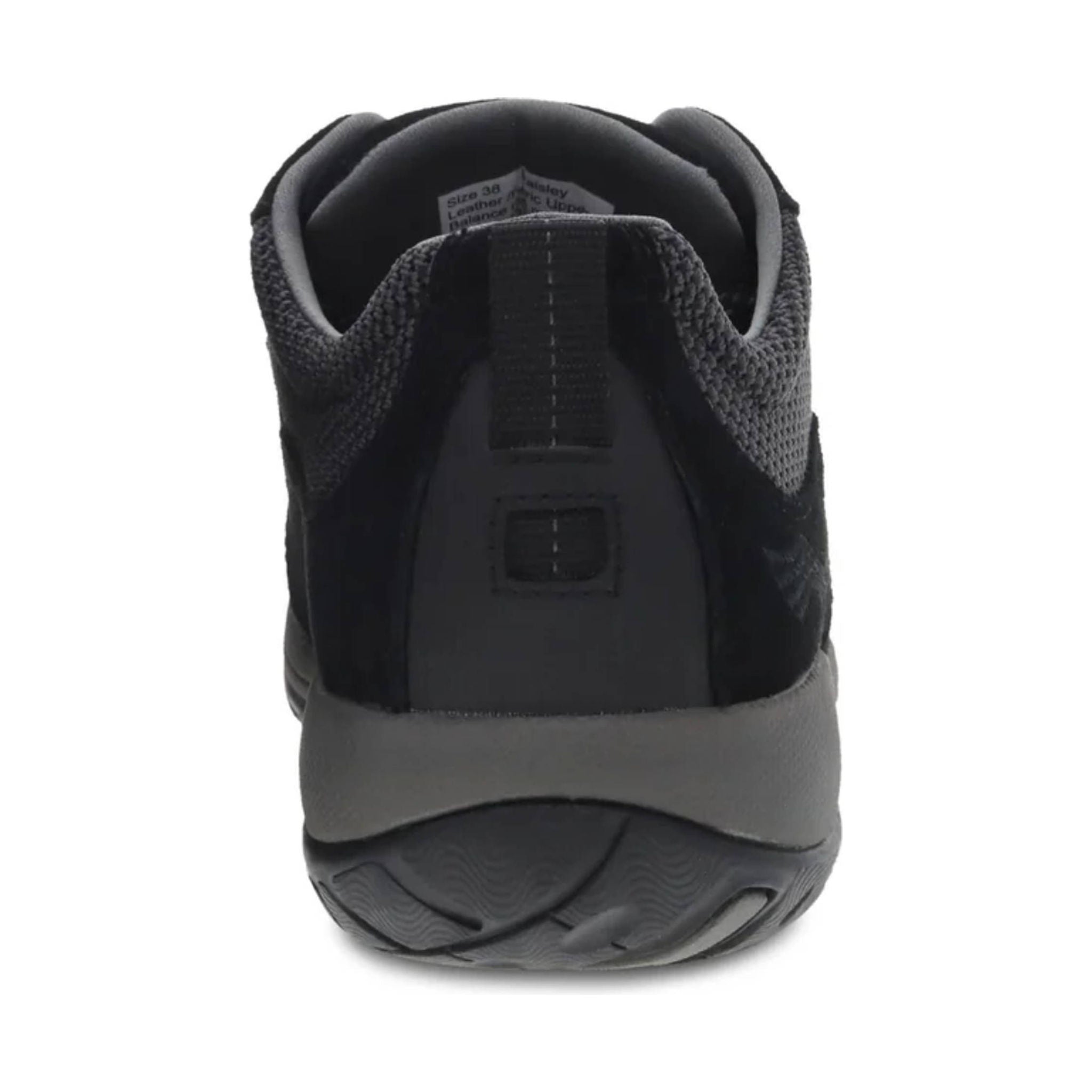 Dansko Women's Paisley Wide Waterproof Sneaker - Black by Lenny's Shoe & Apparel