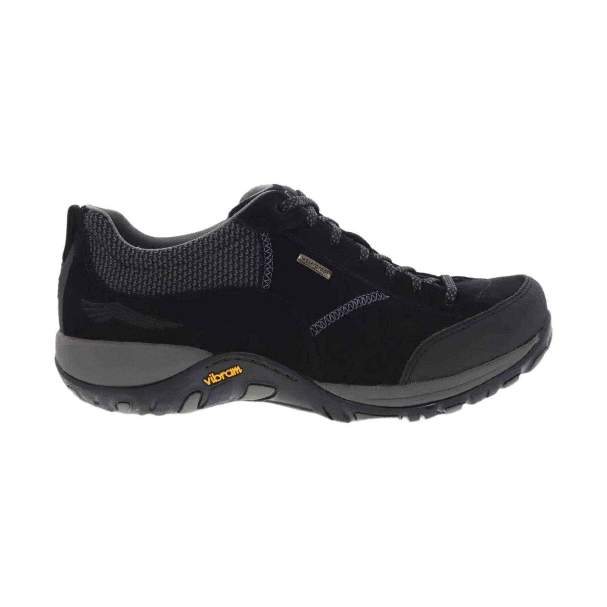Dansko Women's Paisley Wide Waterproof Sneaker - Black by Lenny's Shoe & Apparel