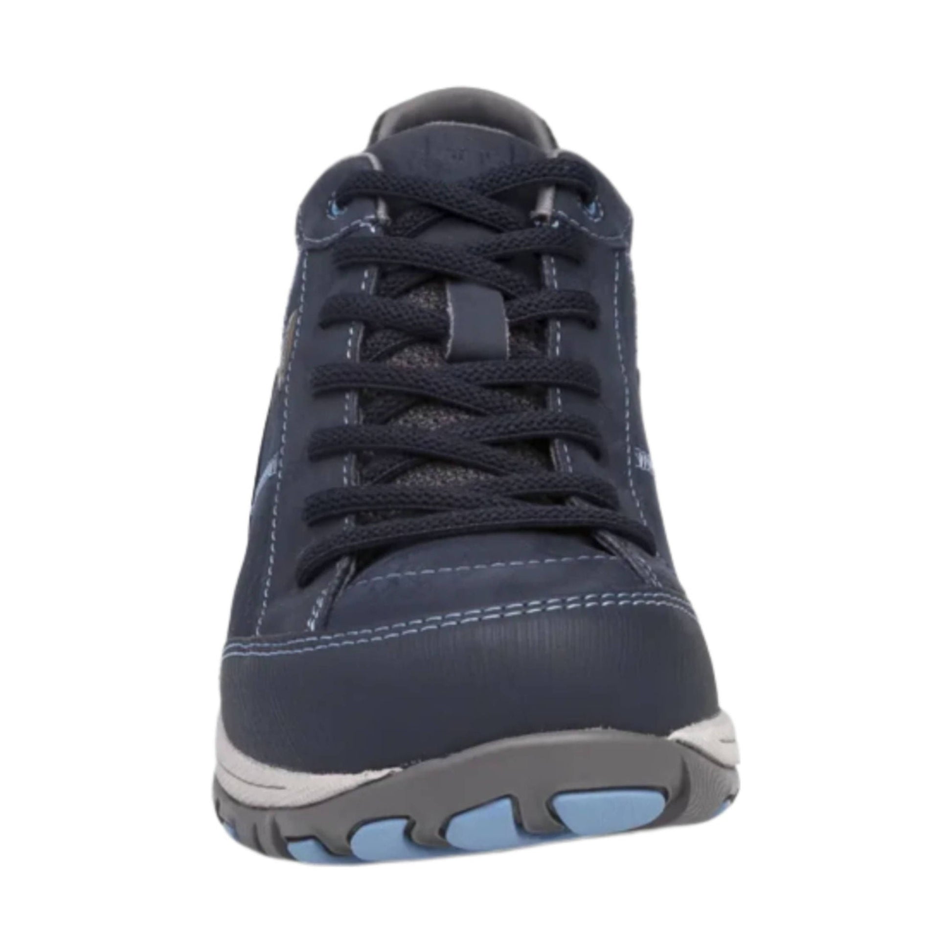 Dansko Women's Paisley Wide Waterproof Sneaker - Navy Milled Nubuck by Lenny's Shoe & Apparel