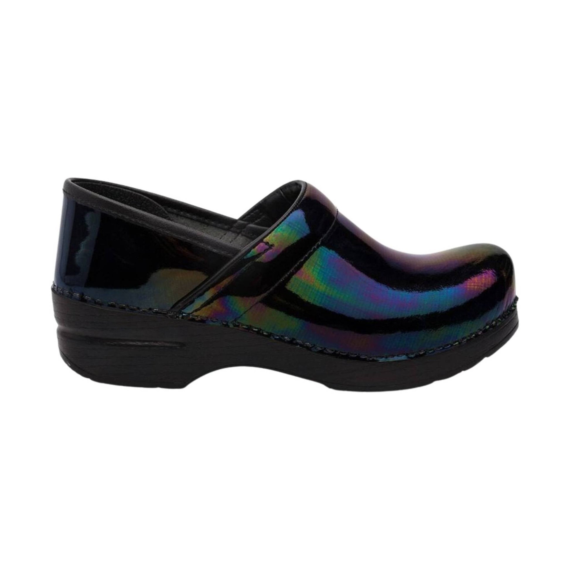 Dansko Women's Professional Clog - Petrol Patent by Lenny's Shoe & Apparel