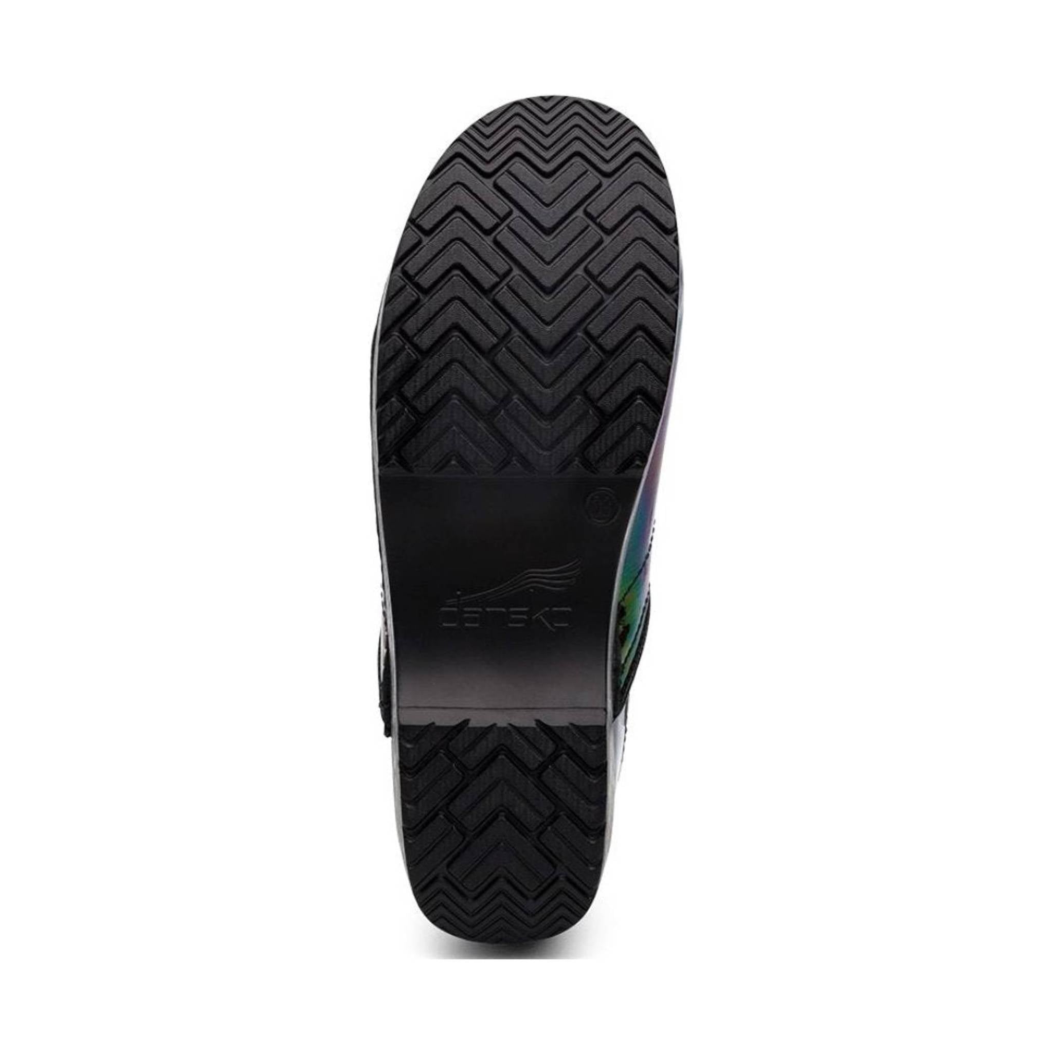 Dansko Women's Professional Clog - Petrol Patent by Lenny's Shoe & Apparel