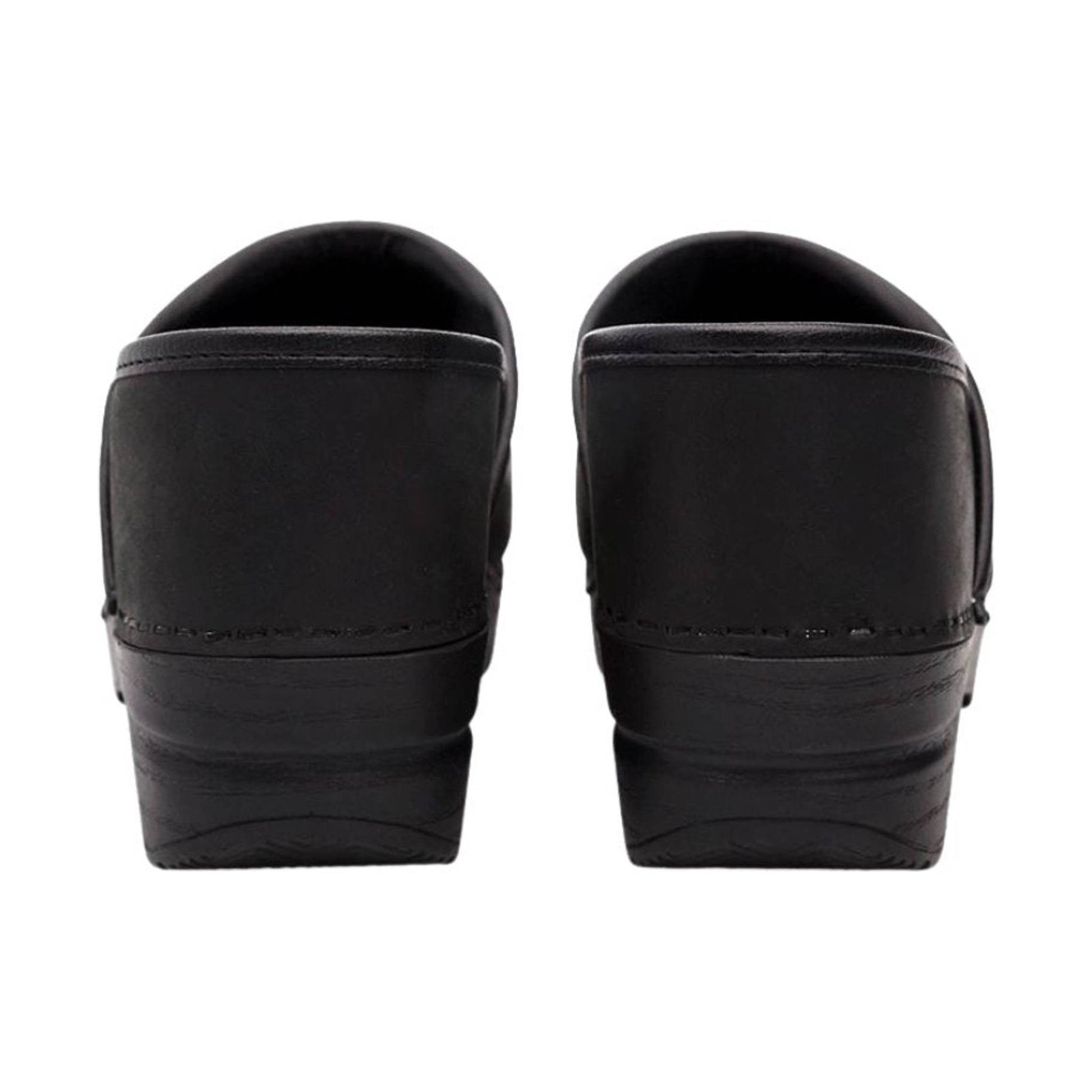 Dansko Women's Professional Clogs - Black Oiled by Lenny's Shoe & Apparel
