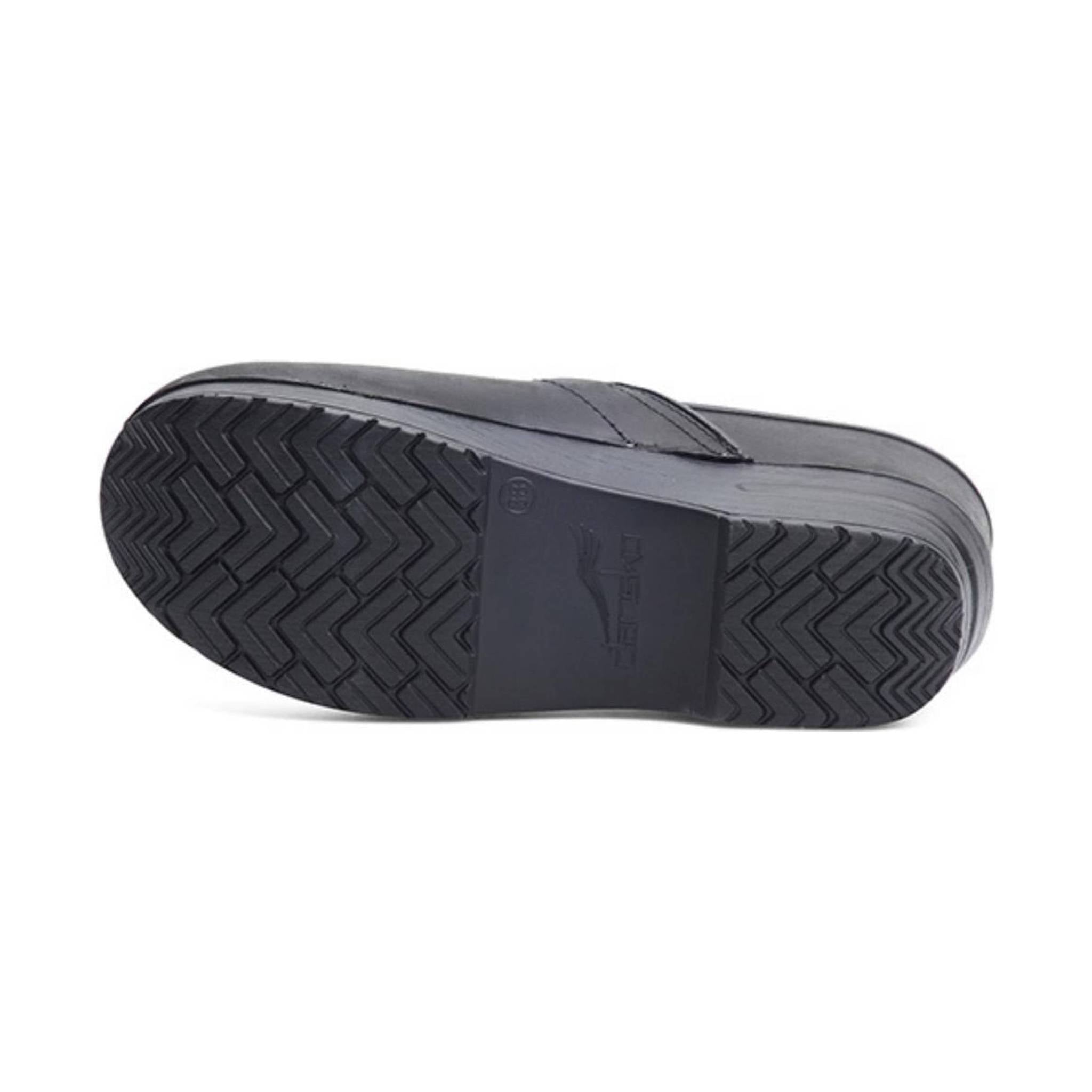 Dansko Women's Professional Clogs - Black Oiled by Lenny's Shoe & Apparel