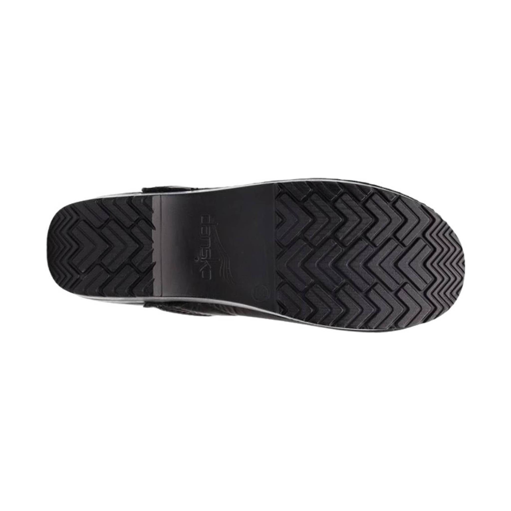 Dansko Women's Professional Clogs (Wide) - Black Cabrio by Lenny's Shoe & Apparel