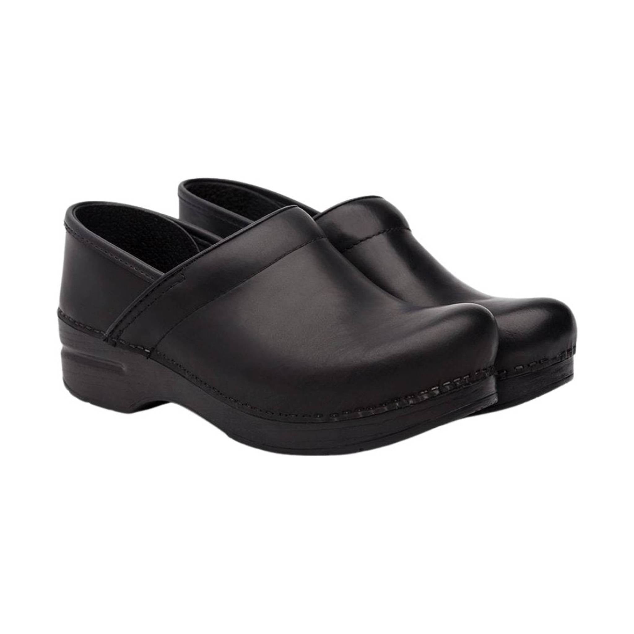 Dansko Women's Professional Clogs (Wide) - Black Cabrio by Lenny's Shoe & Apparel