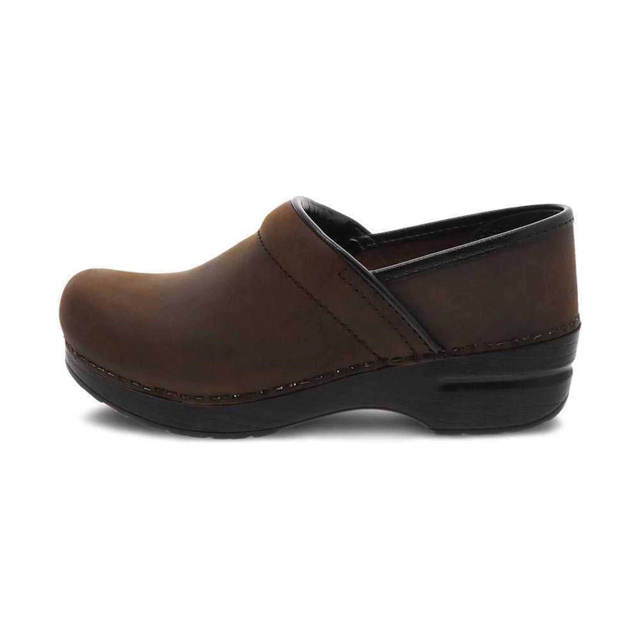 Dansko Women's Professional Wide Pro - Antique Brown Oiled by Lenny's Shoe & Apparel