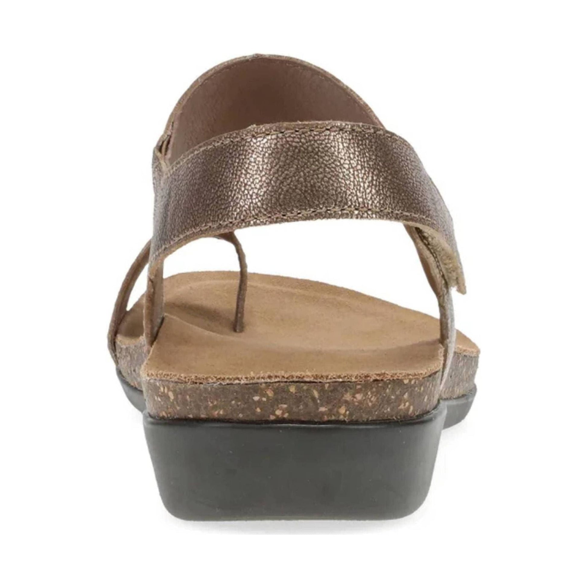 Dansko Women's Reece Sandals - Bronze Metallic by Lenny's Shoe & Apparel