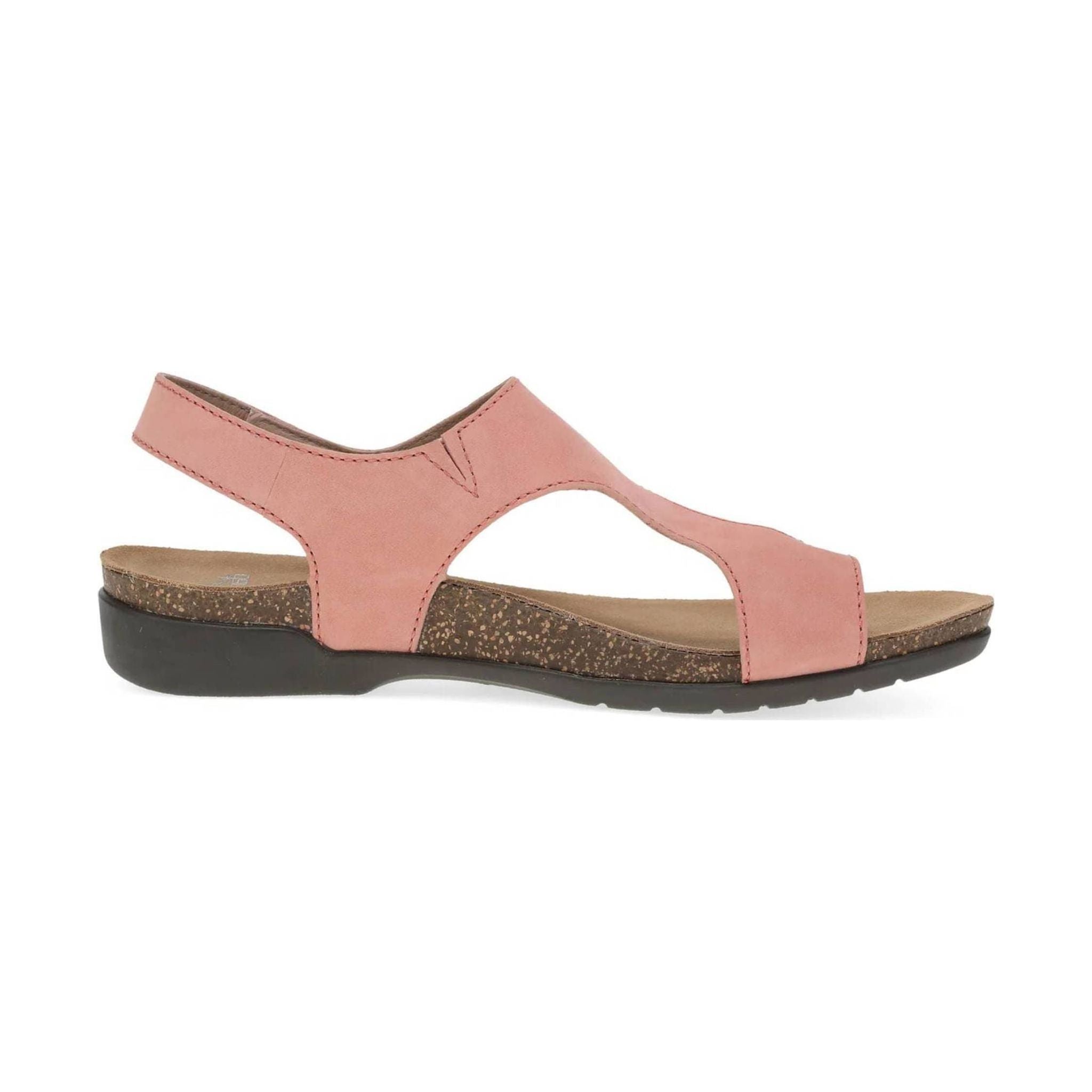 Dansko Women's Reece Sandals - Rose Nubuck by Lenny's Shoe & Apparel