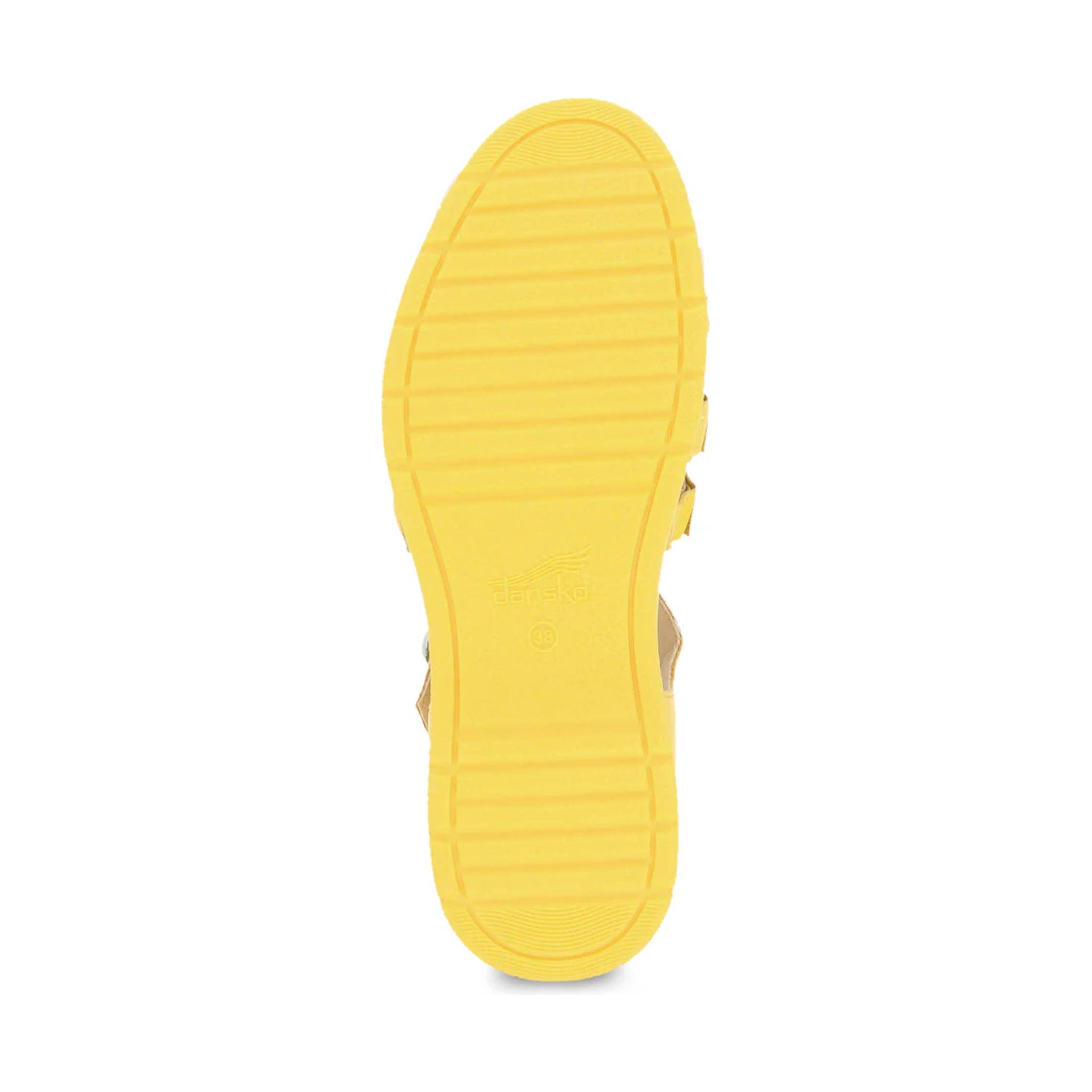 Dansko Women's Roxie Sandal - Yellow by Lenny's Shoe & Apparel