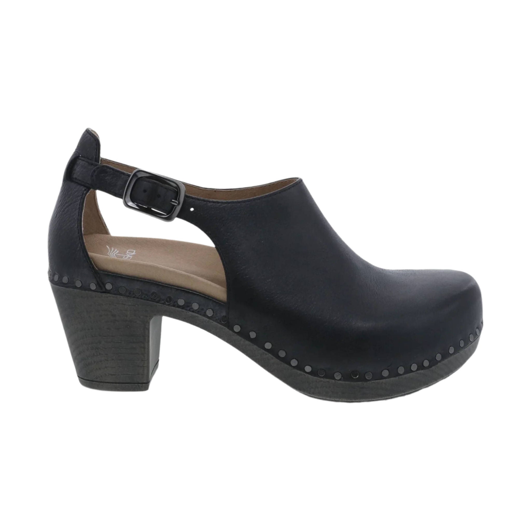 Dansko Women's Sassy Shoes - Black Milled Burnished by Lenny's Shoe & Apparel