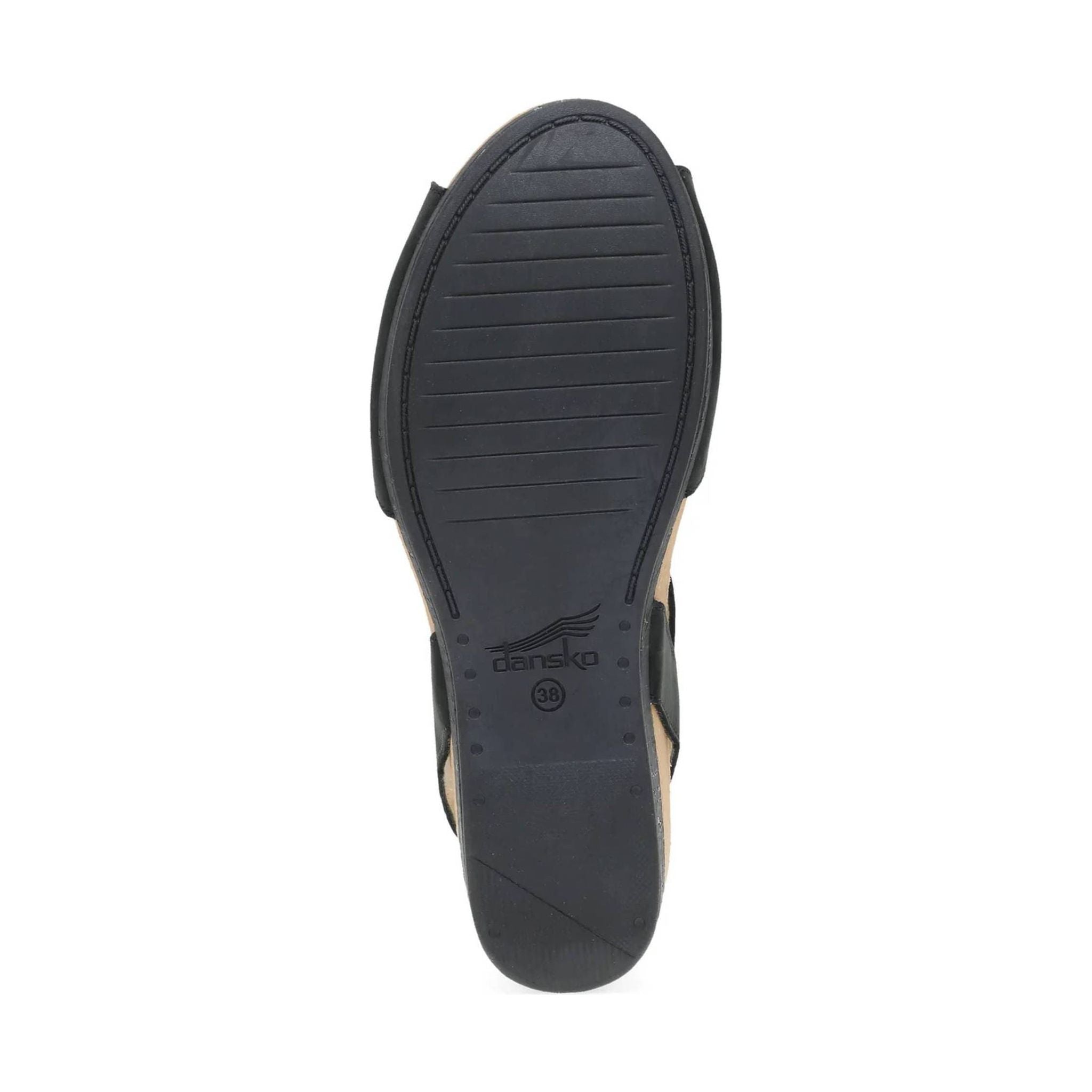 Dansko Women's Stella Sandals - Black by Lenny's Shoe & Apparel