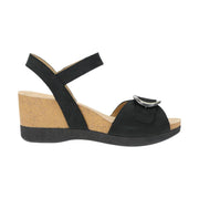 Dansko Women's Stella Sandals - Black by Lenny's Shoe & Apparel