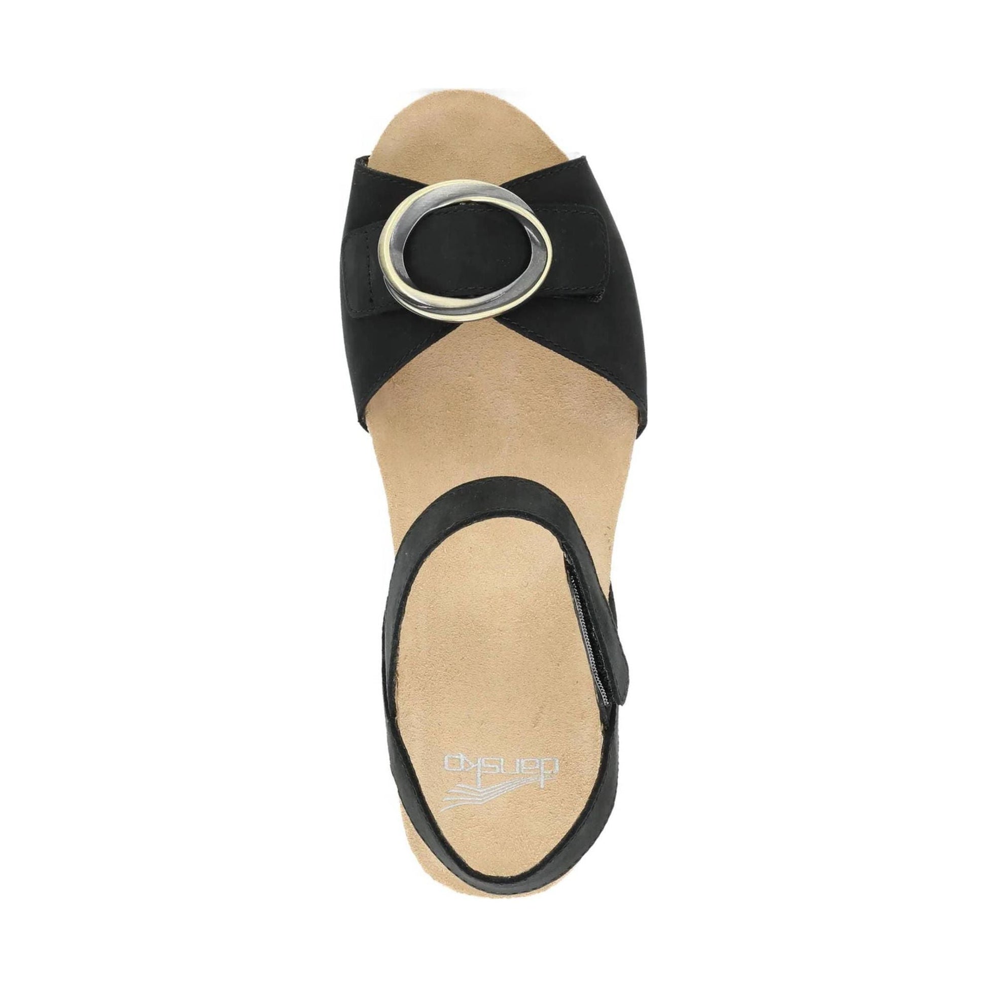 Dansko Women's Stella Sandals - Black by Lenny's Shoe & Apparel