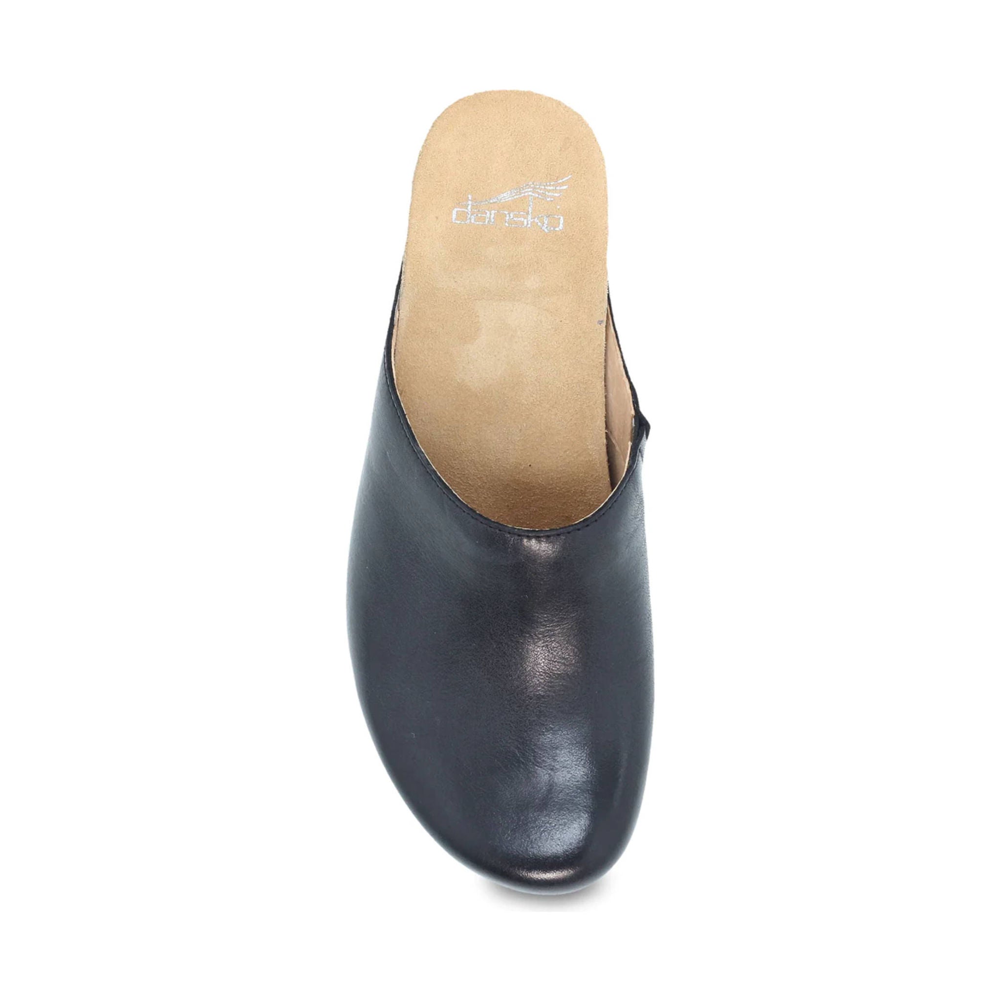 Dansko Women's Talulah Clog - Black Milled Burnished Mule by Lenny's Shoe & Apparel