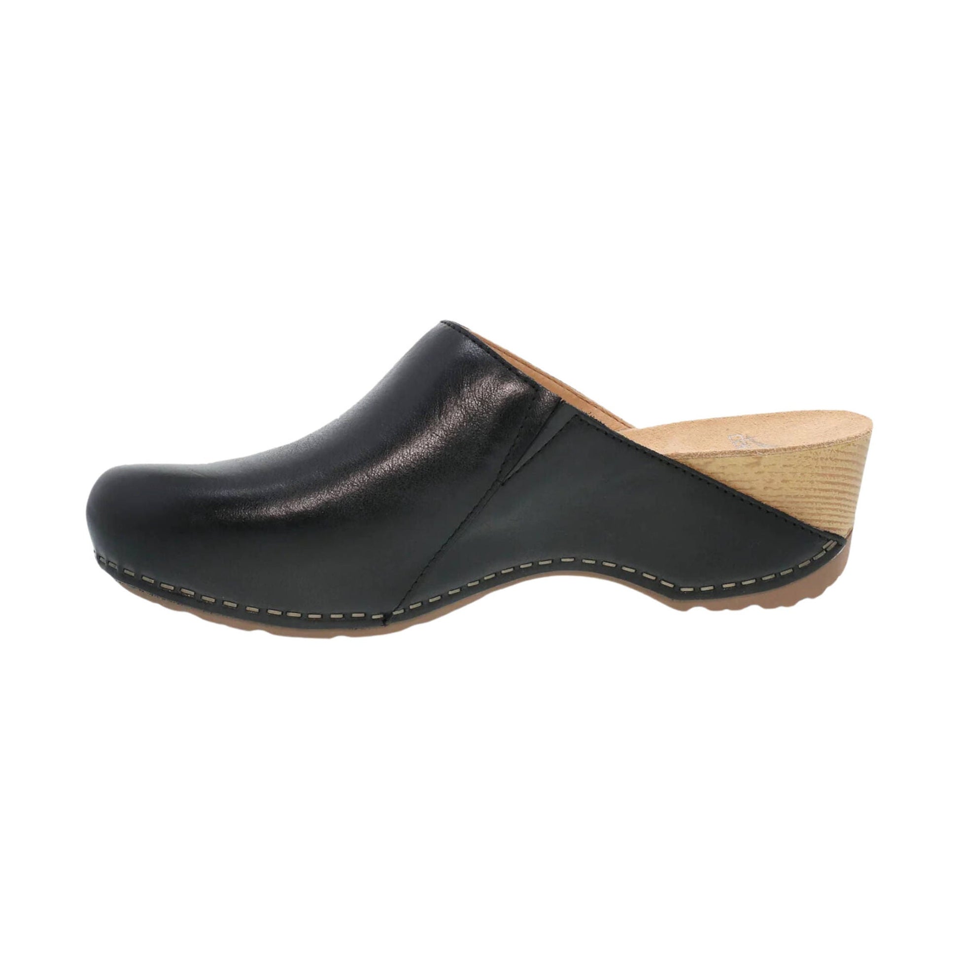 Dansko Women's Talulah Clog - Black Milled Burnished Mule by Lenny's Shoe & Apparel