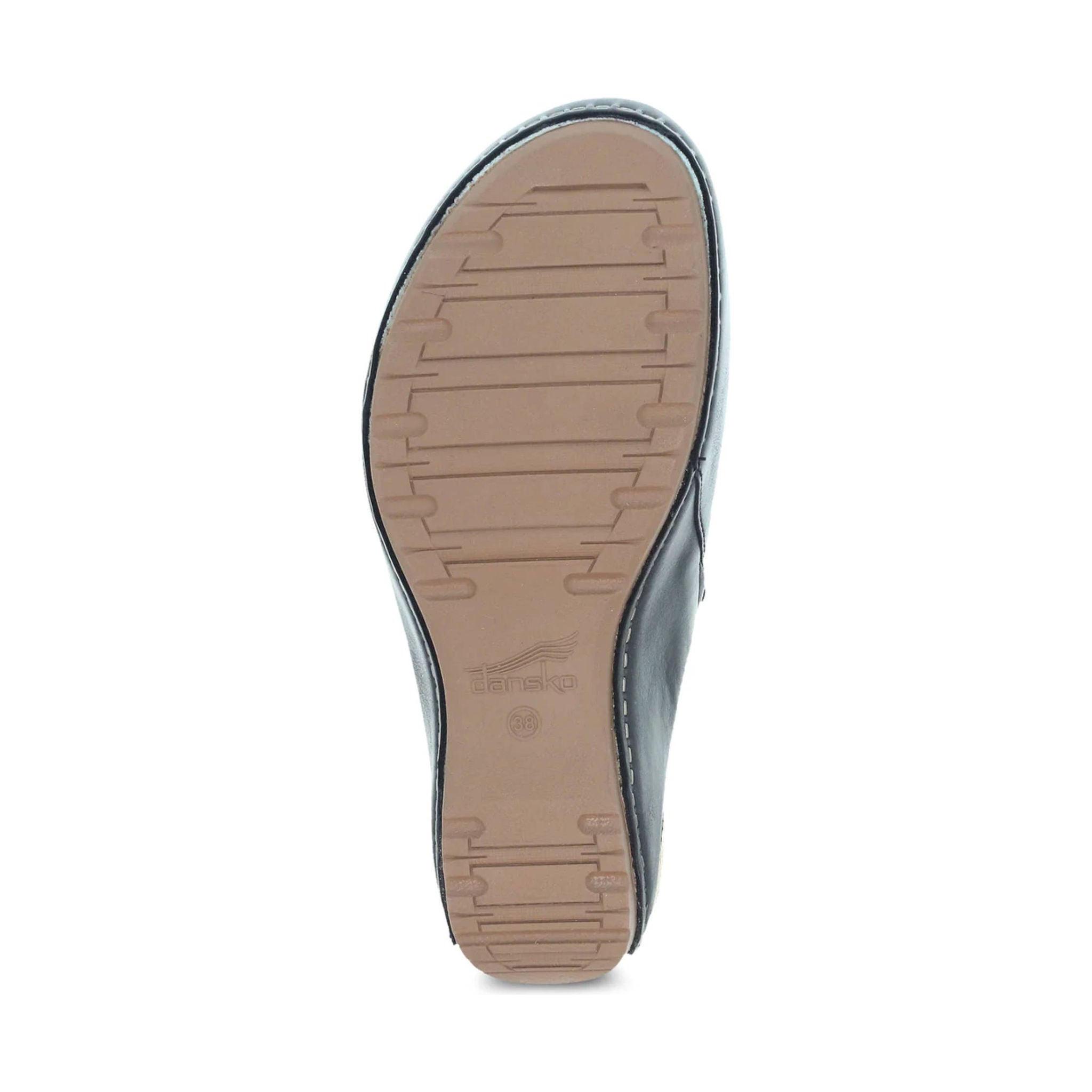 Dansko Women's Talulah Clog - Black Milled Burnished Mule by Lenny's Shoe & Apparel