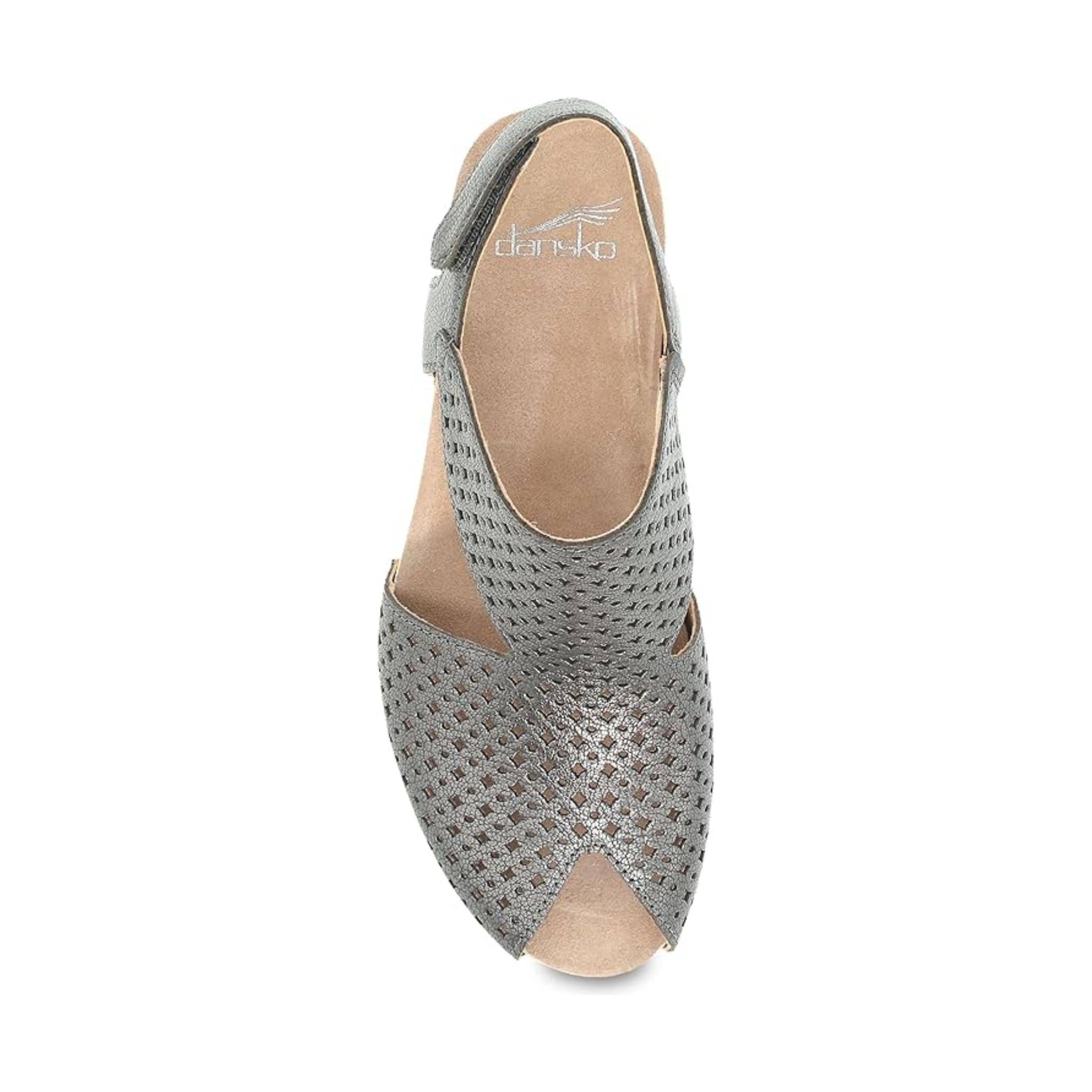 Dansko Women's Teagan Sandal - Gunmetal by Lenny's Shoe & Apparel