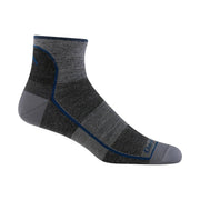 Darn Tough Vermont Men's Quarter Lightweight Athletic Sock - Charcoal by Lenny's Shoe & Apparel
