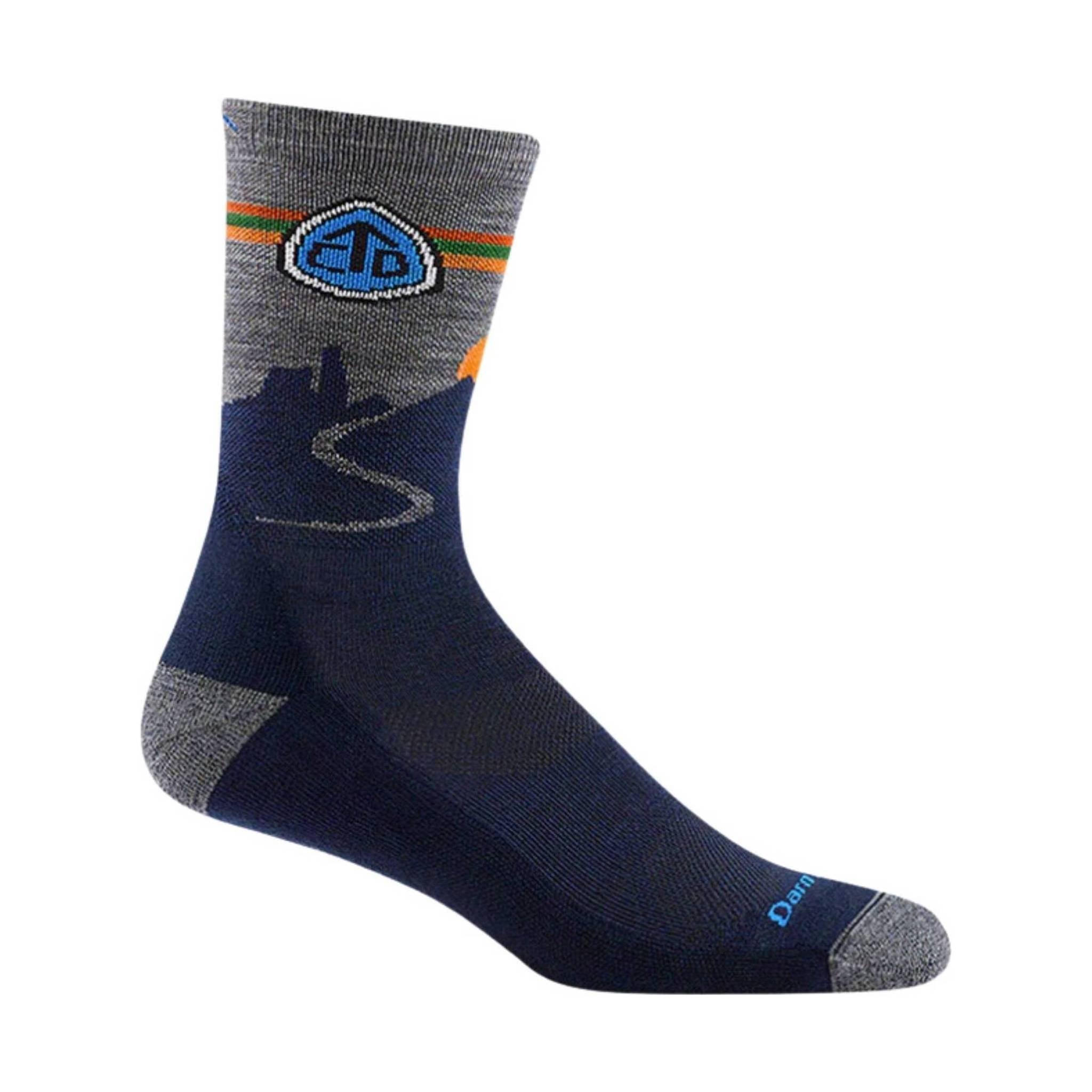 Darn Tough Vermont CDT Micro Crew Lightweight Hiking Sock - Eclipse by Lenny's Shoe & Apparel