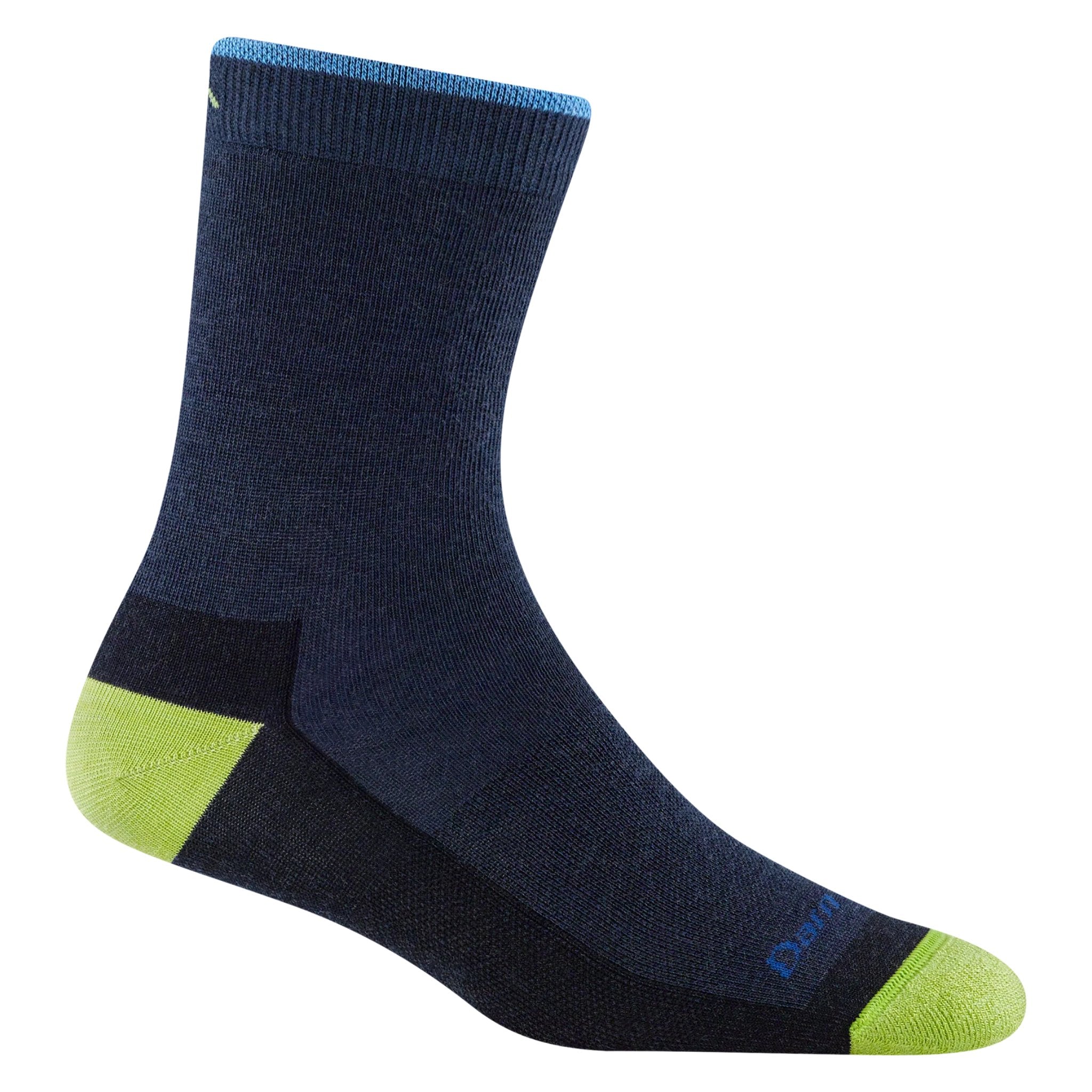 Darn Tough Vermont Kids' Field Trip Micro Crew Lightweight Hiking Sock - Eclipse by Lenny's Shoe & Apparel