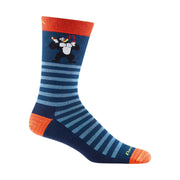 Darn Tough Vermont Men's Animal Haus Lightweight Lifestyle Sock - Deep Water by Lenny's Shoe & Apparel
