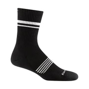 Darn Tough Vermont Men's Element Micro Crew Lightweight Running Sock - Black by Lenny's Shoe & Apparel