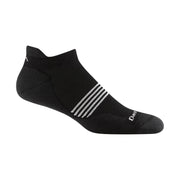 Darn Tough Vermont Men's Element No Show Tab Lightweight Running Sock - Black by Lenny's Shoe & Apparel