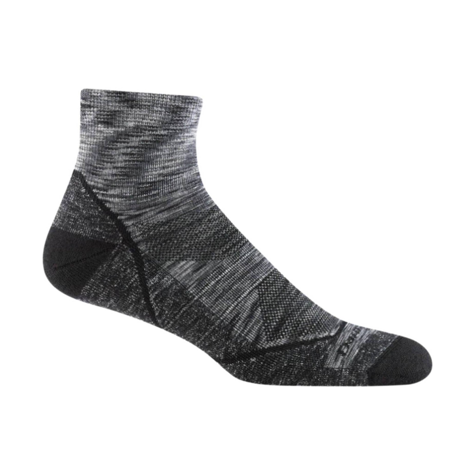 Darn Tough Vermont Men's Hiker Quarter Lightweight Sock - Space Gray by Lenny's Shoe & Apparel