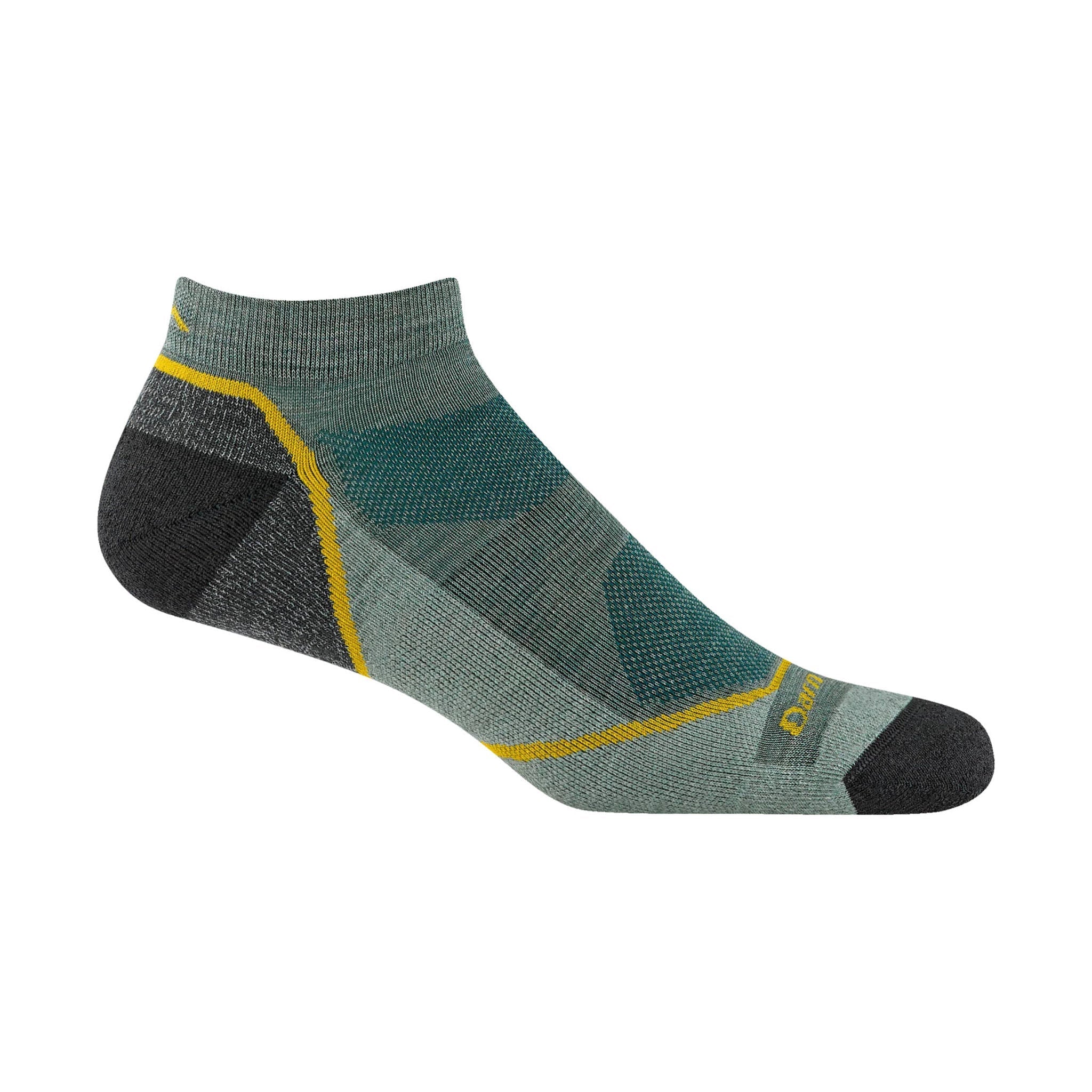 Darn Tough Vermont Men's Lightweight Hiker No Show Socks - Seafoam by Lenny's Shoe & Apparel