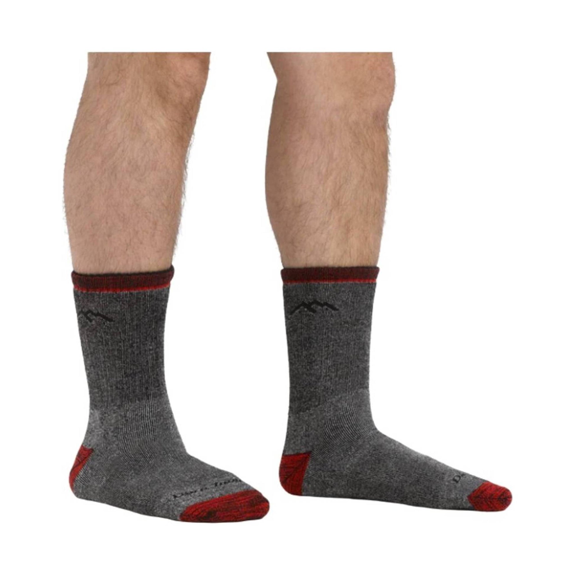 Darn Tough Vermont Men's Mountaineering Micro Crew - Smoke by Lenny's Shoe & Apparel