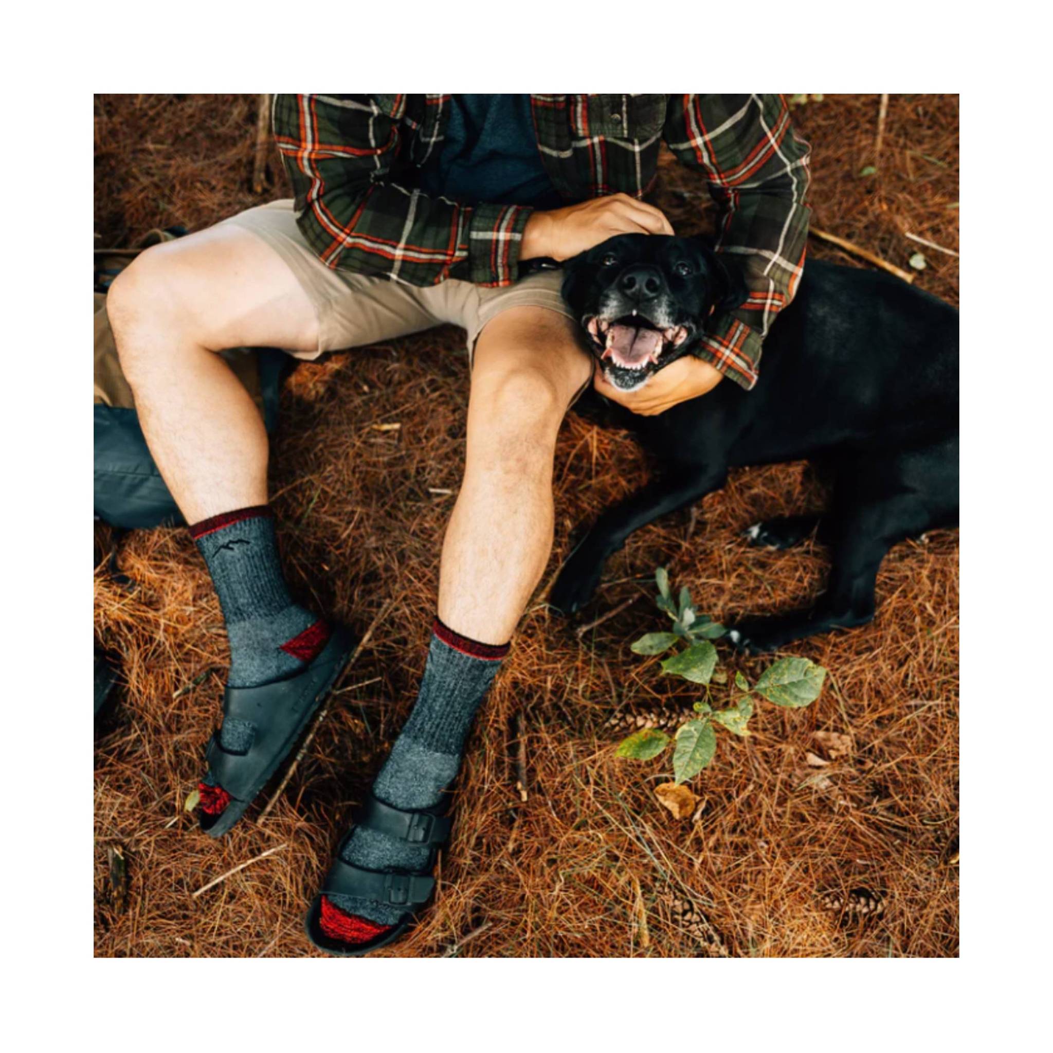 Darn Tough Vermont Men's Mountaineering Micro Crew - Smoke by Lenny's Shoe & Apparel