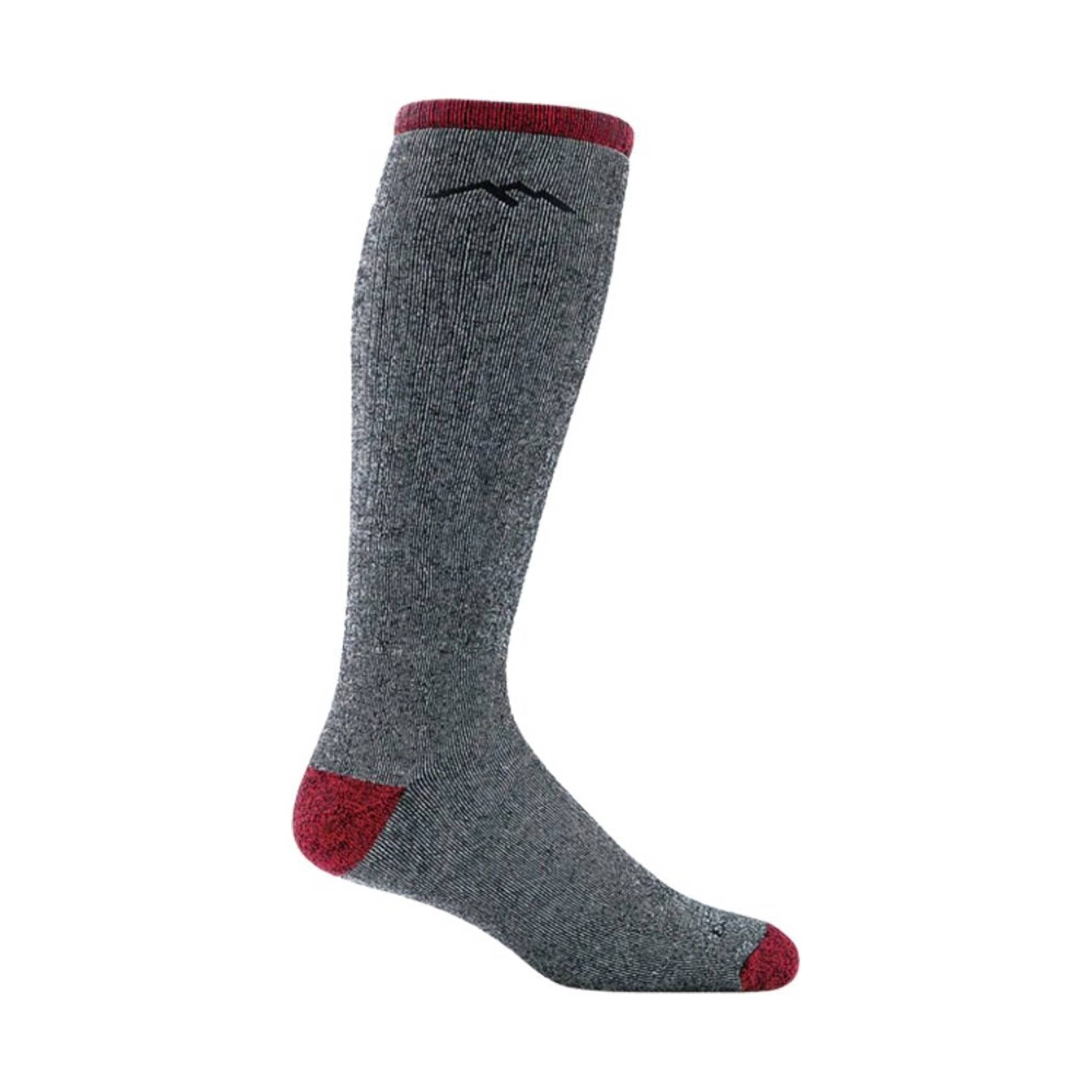 Darn Tough Vermont Men's Mountaineering Over The Calf Heavyweight Hiking Sock - Smoke by Lenny's Shoe & Apparel