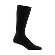 Darn Tough Vermont Men's Standard Mid Calf Lightweight Lifestyle Sock - Black by Lenny's Shoe & Apparel