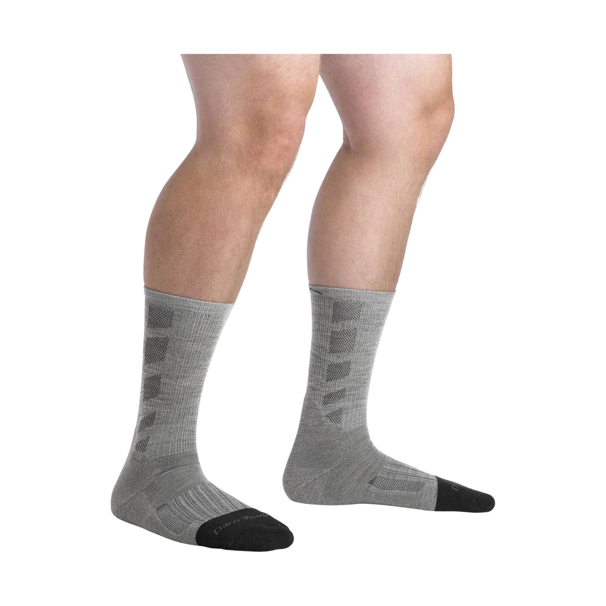Darn Tough Vermont Men's Stanley K Boot Lightweight Work Sock - Ash by Lenny's Shoe & Apparel