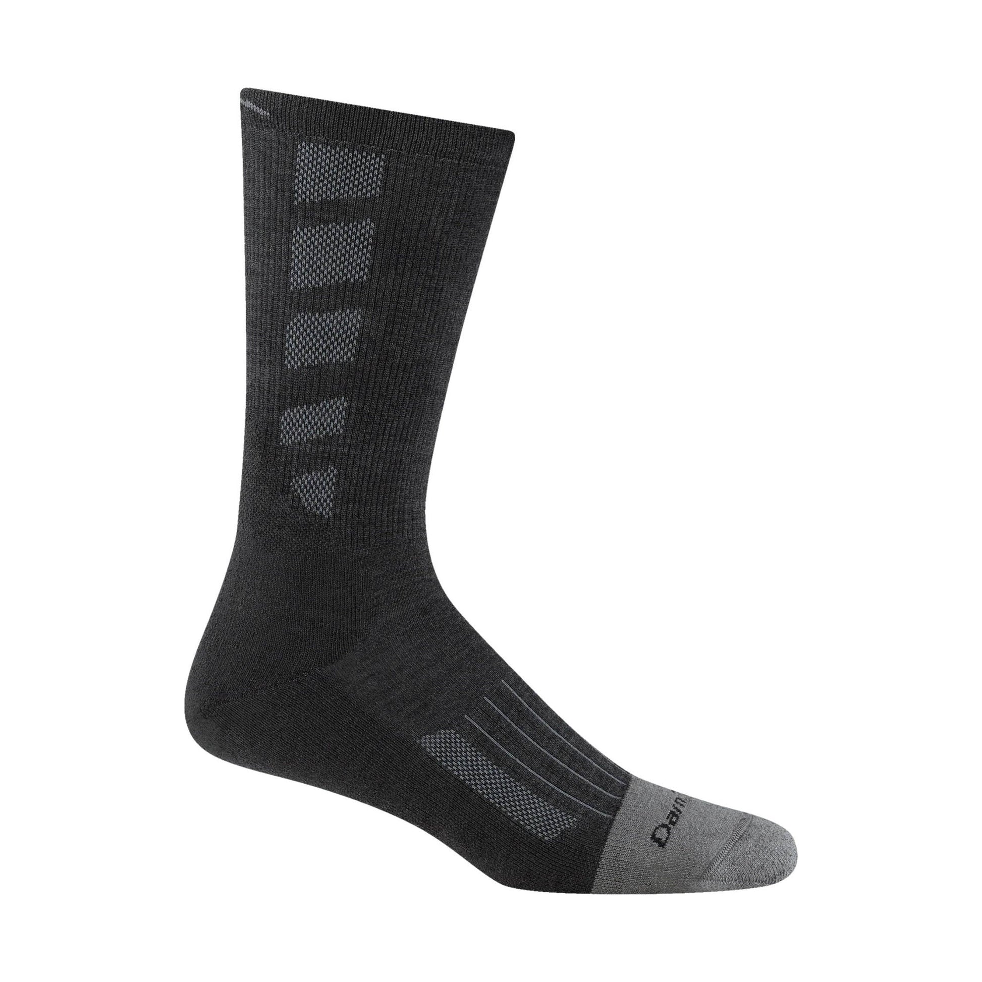 Darn Tough Vermont Men's Stanley K Boot Lightweight Work Sock - Gravel by Lenny's Shoe & Apparel