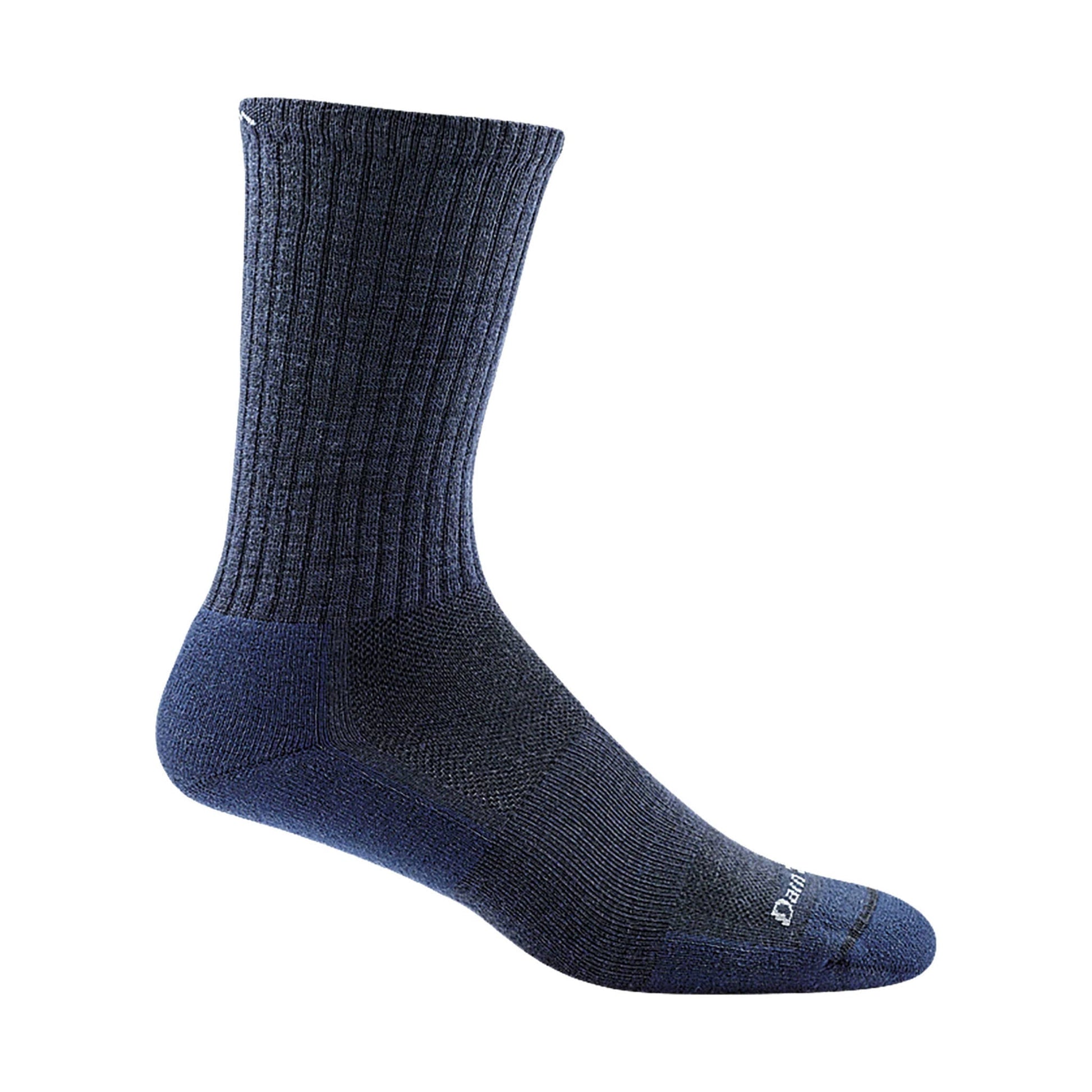 Darn Tough Vermont Men's The Standard Crew No Cushion Lightweight Lifestyle Sock - Navy by Lenny's Shoe & Apparel