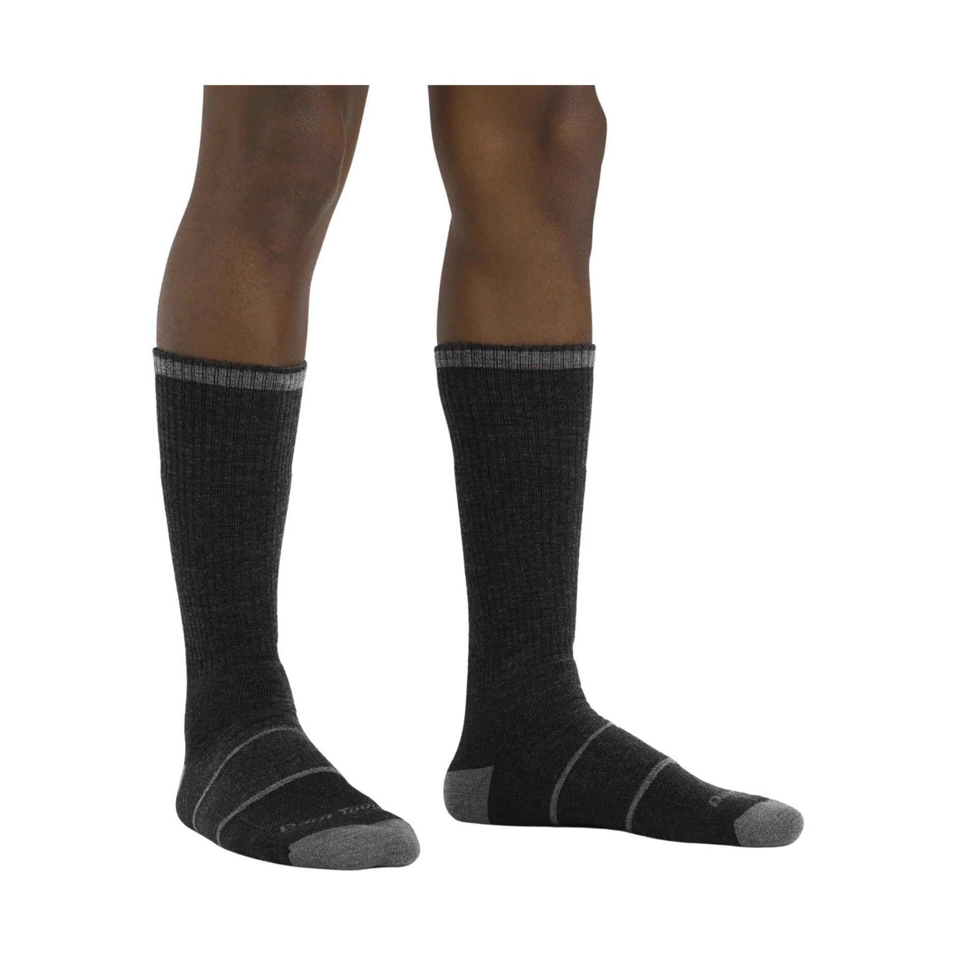 Darn Tough Vermont Men's William Jarvis Boot Midweight Work Sock - Gravel by Lenny's Shoe & Apparel