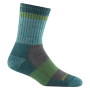Darn Tough Vermont Women's Heady Betty Micro Crew Lightweight Hiking Sock - Aqua by Lenny's Shoe & Apparel
