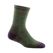 Darn Tough Vermont Women's Hiker Micro Crew Cushion - Moss Heather by Lenny's Shoe & Apparel