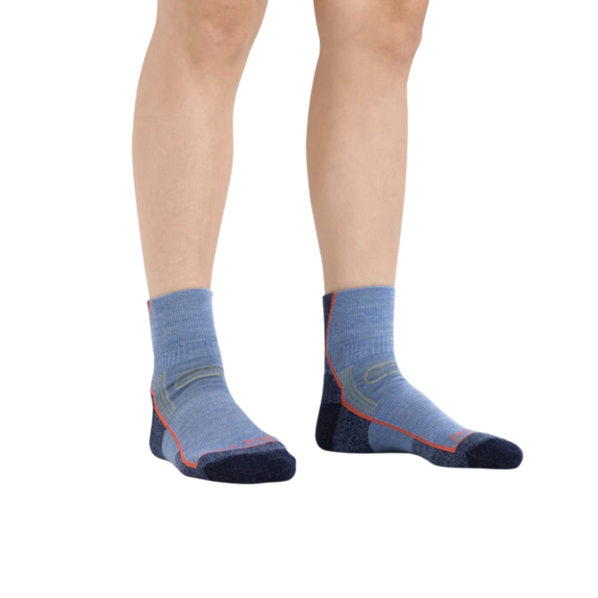 Darn Tough Vermont Women's Hiker Quarter Midweight Sock - Denim by Lenny's Shoe & Apparel