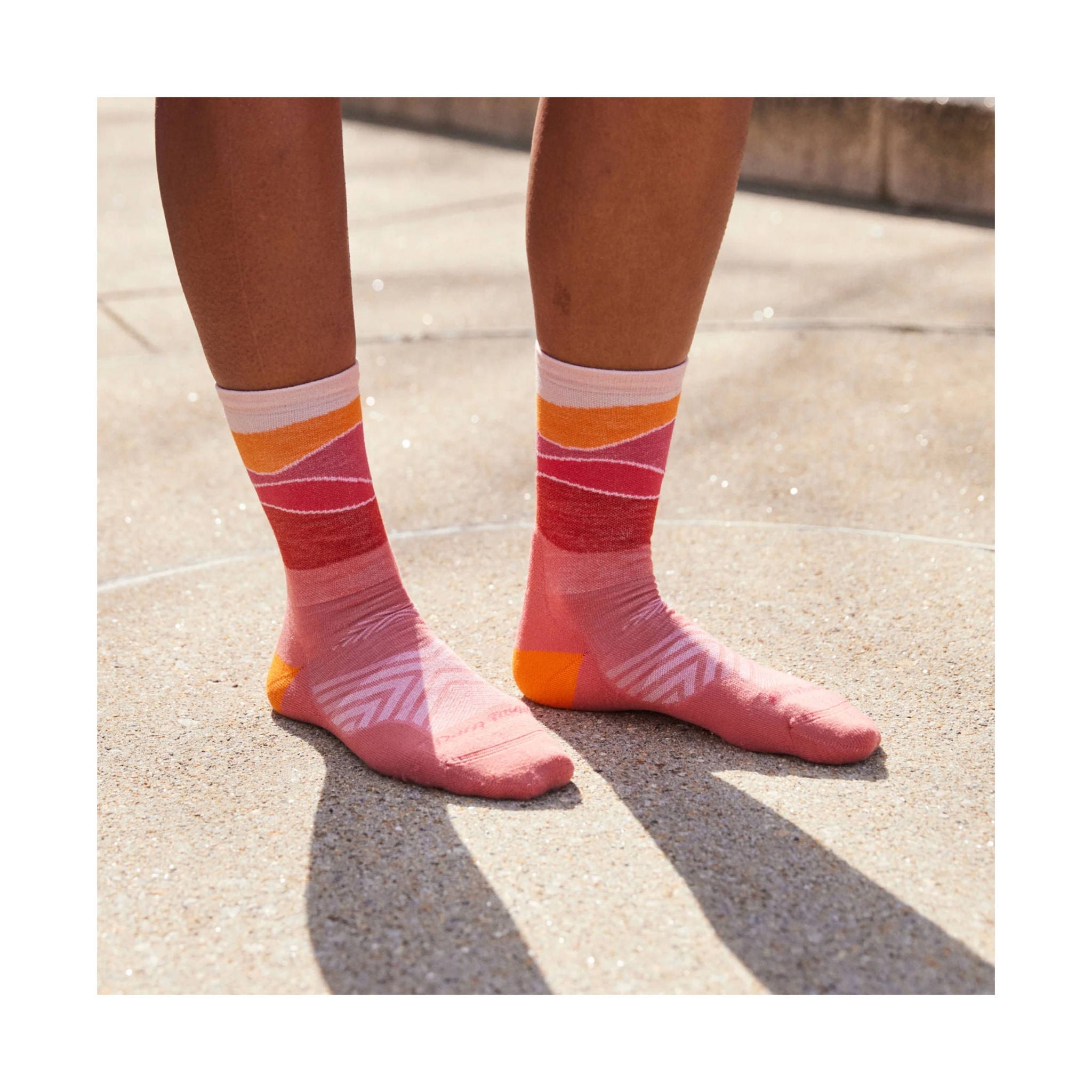 Darn Tough Vermont Women's Horizon Micro Crew Ultra Lightweight Running Sock - Canyon by Lenny's Shoe & Apparel