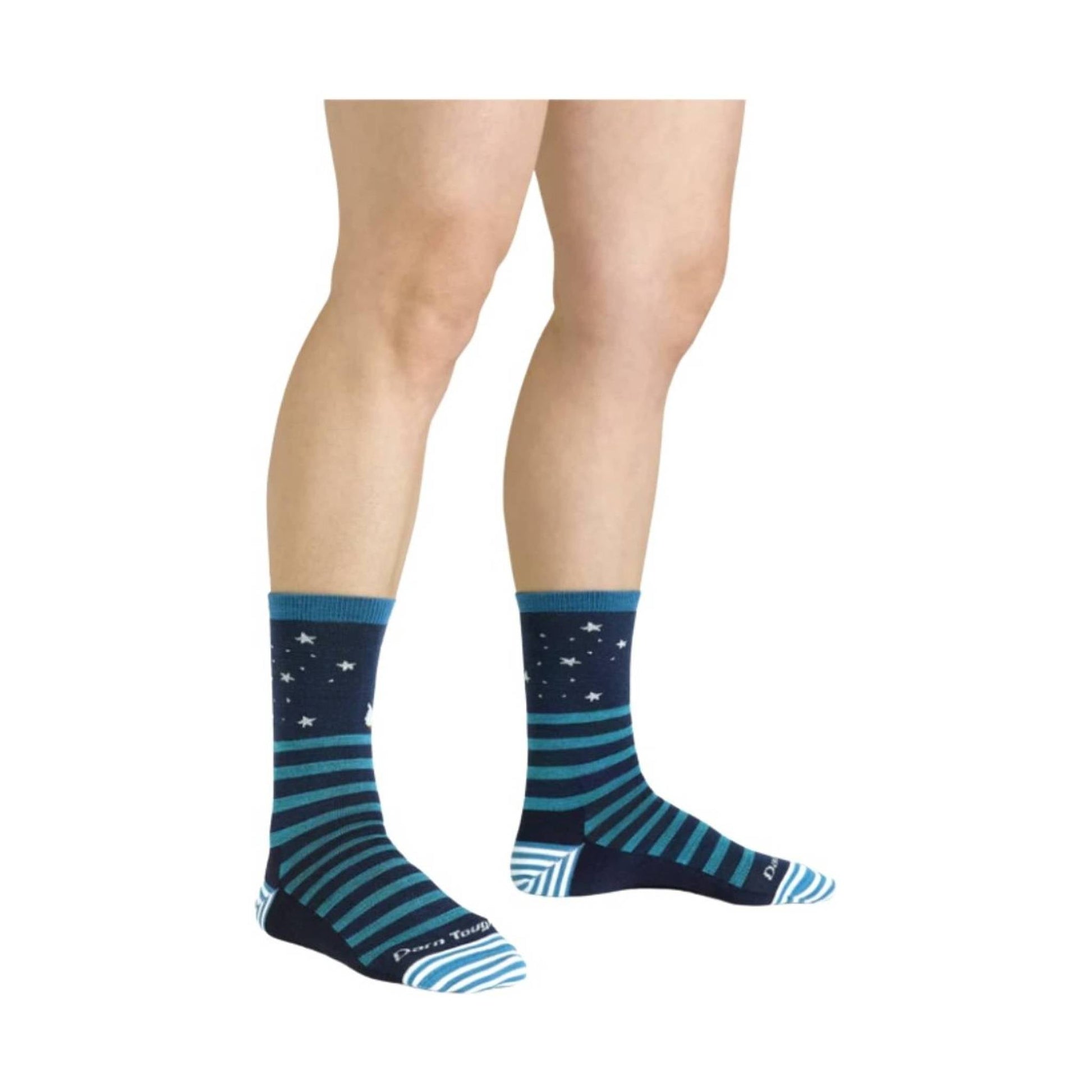 Darn Tough Vermont Women's Lightweight Lifestyle Animal Haus Crew - Eclipse by Lenny's Shoe & Apparel