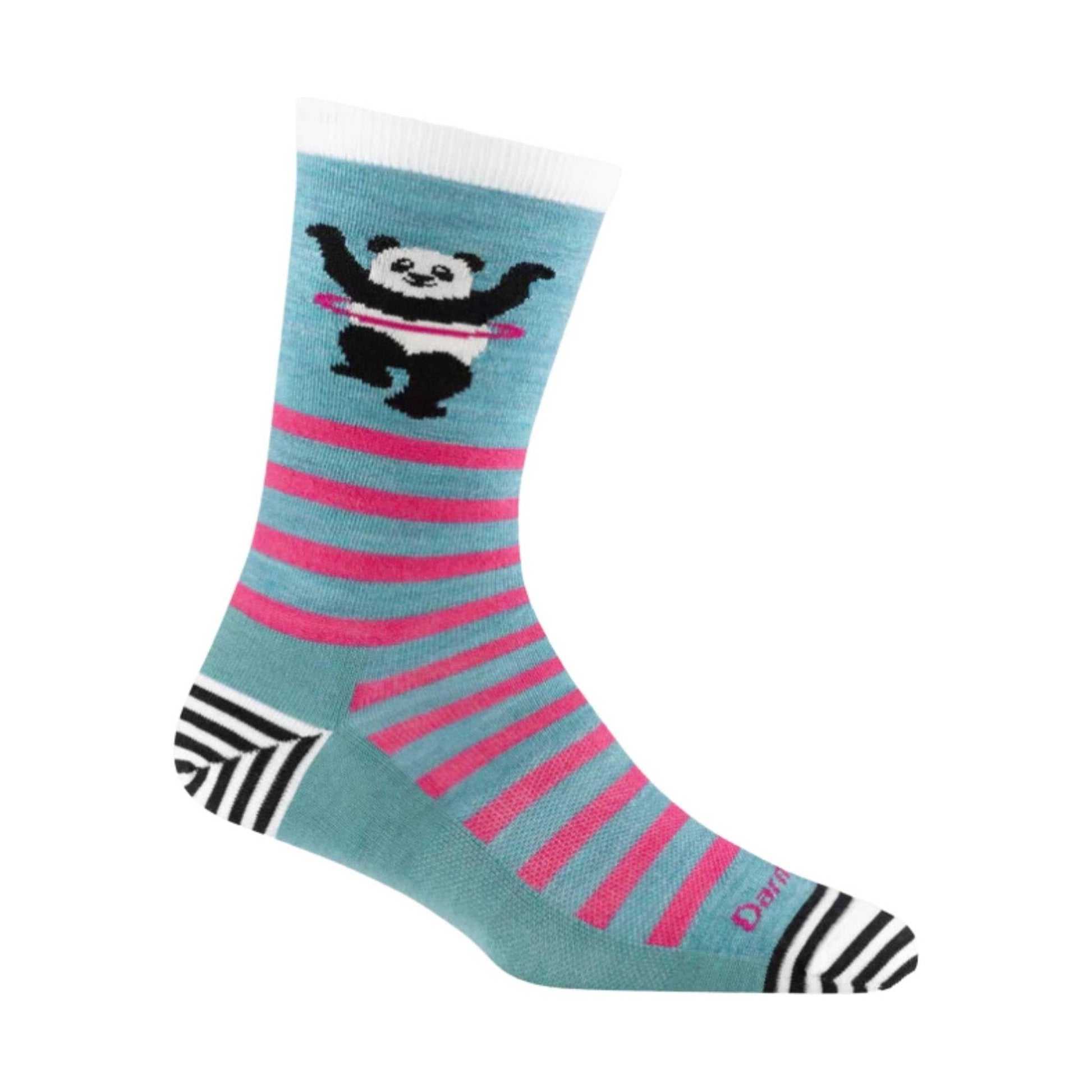 Darn Tough Vermont Women's Lightweight Lifestyle Animal Haus Crew - Lagoon by Lenny's Shoe & Apparel