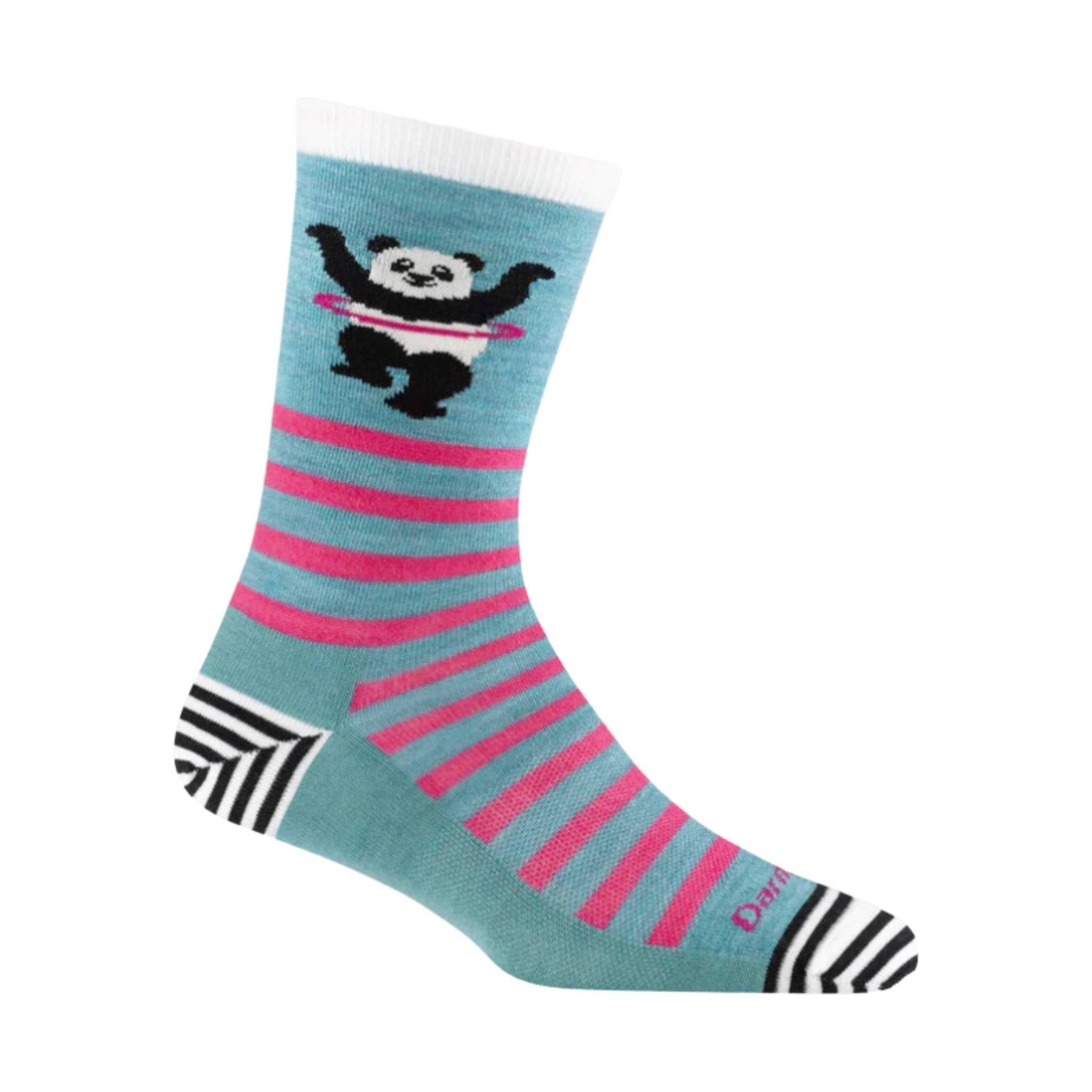 Darn Tough Vermont Women's Lightweight Lifestyle Animal Haus Crew - Lagoon by Lenny's Shoe & Apparel