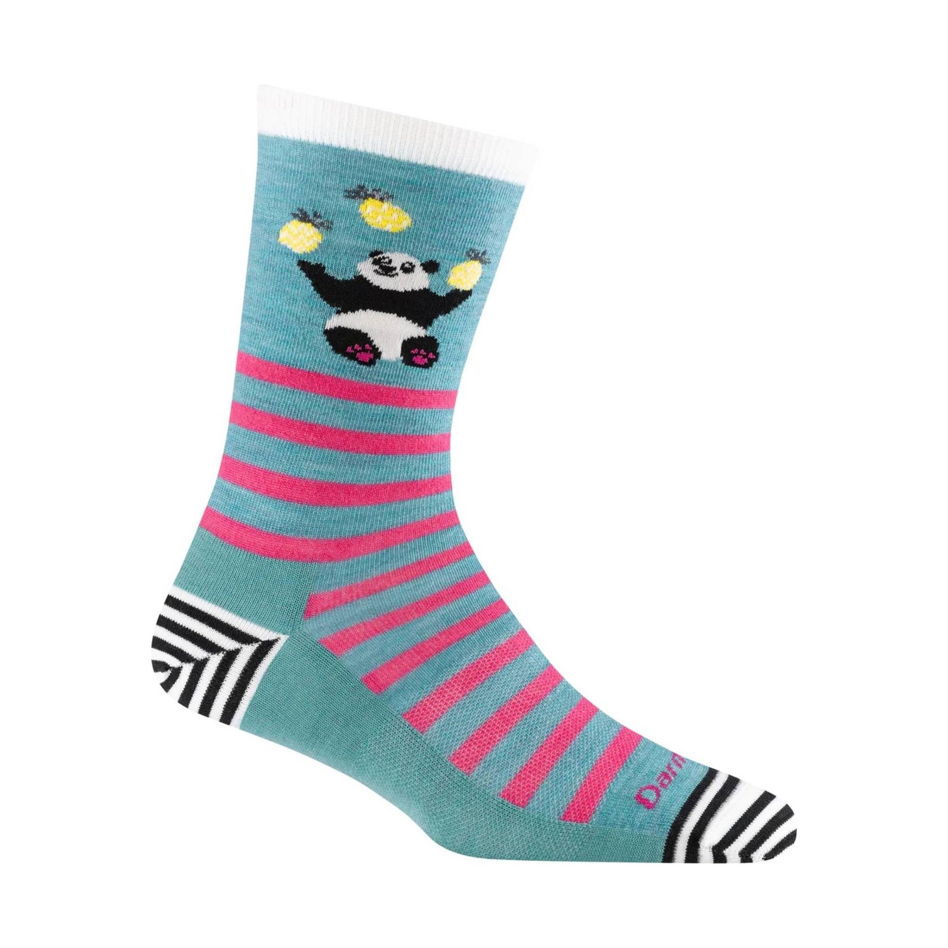 Darn Tough Vermont Women's Lightweight Lifestyle Animal Haus Crew - Lagoon by Lenny's Shoe & Apparel