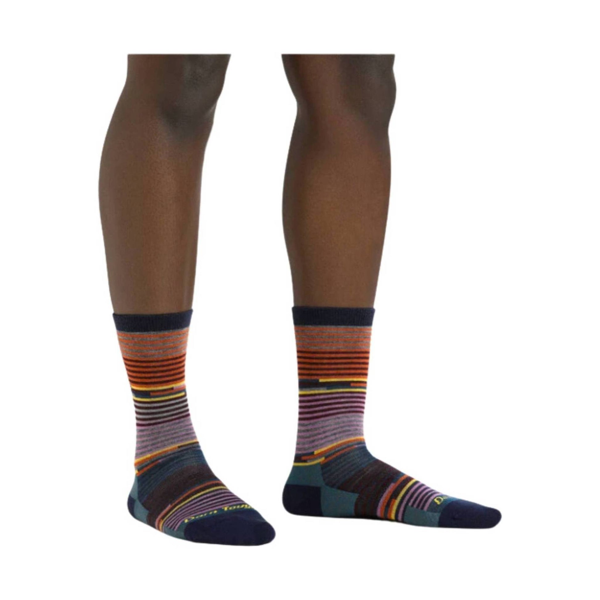 Darn Tough Vermont Women's Pixie Crew Lightweight Lifestyle Sock - Navy Blue by Lenny's Shoe & Apparel