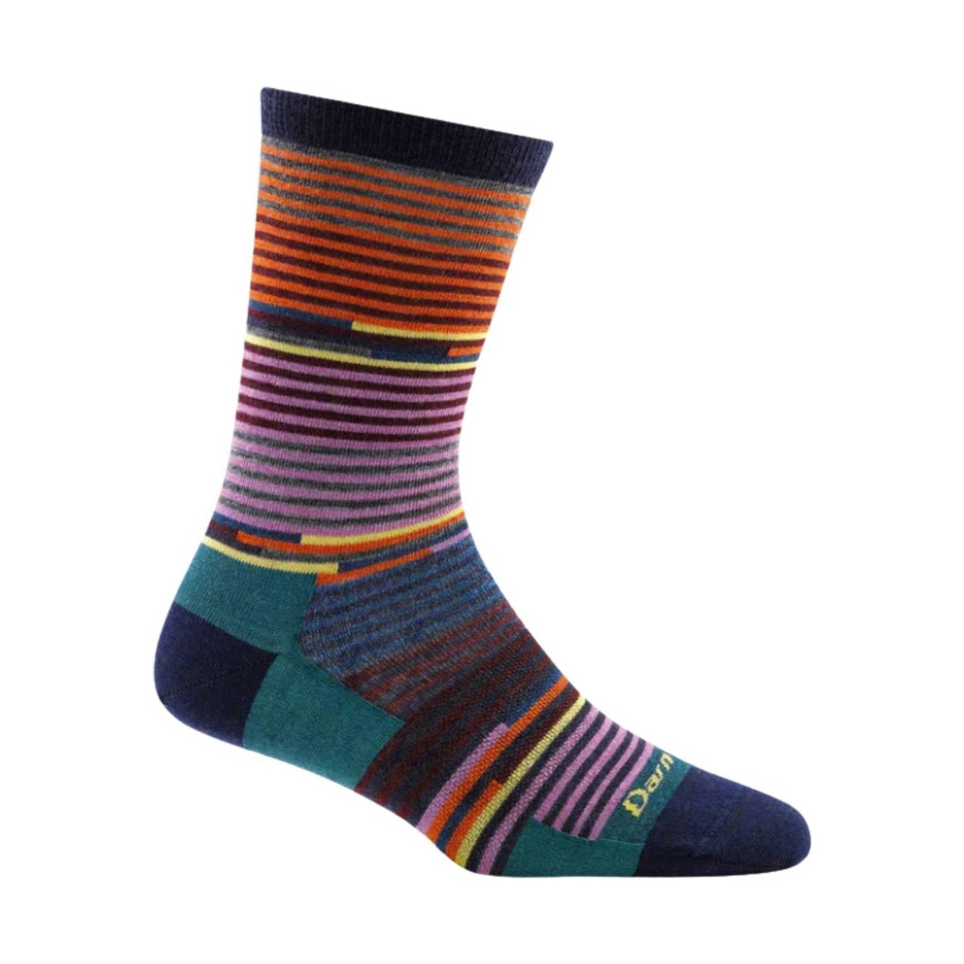 Darn Tough Vermont Women's Pixie Crew Lightweight Lifestyle Sock - Navy Blue by Lenny's Shoe & Apparel